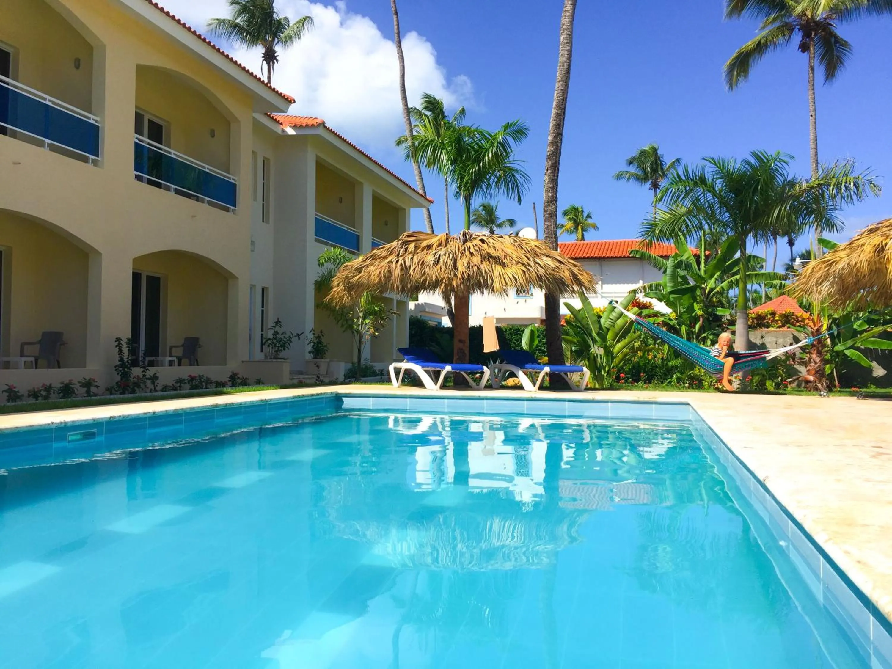 Facade/entrance in Las Galeras Hotel