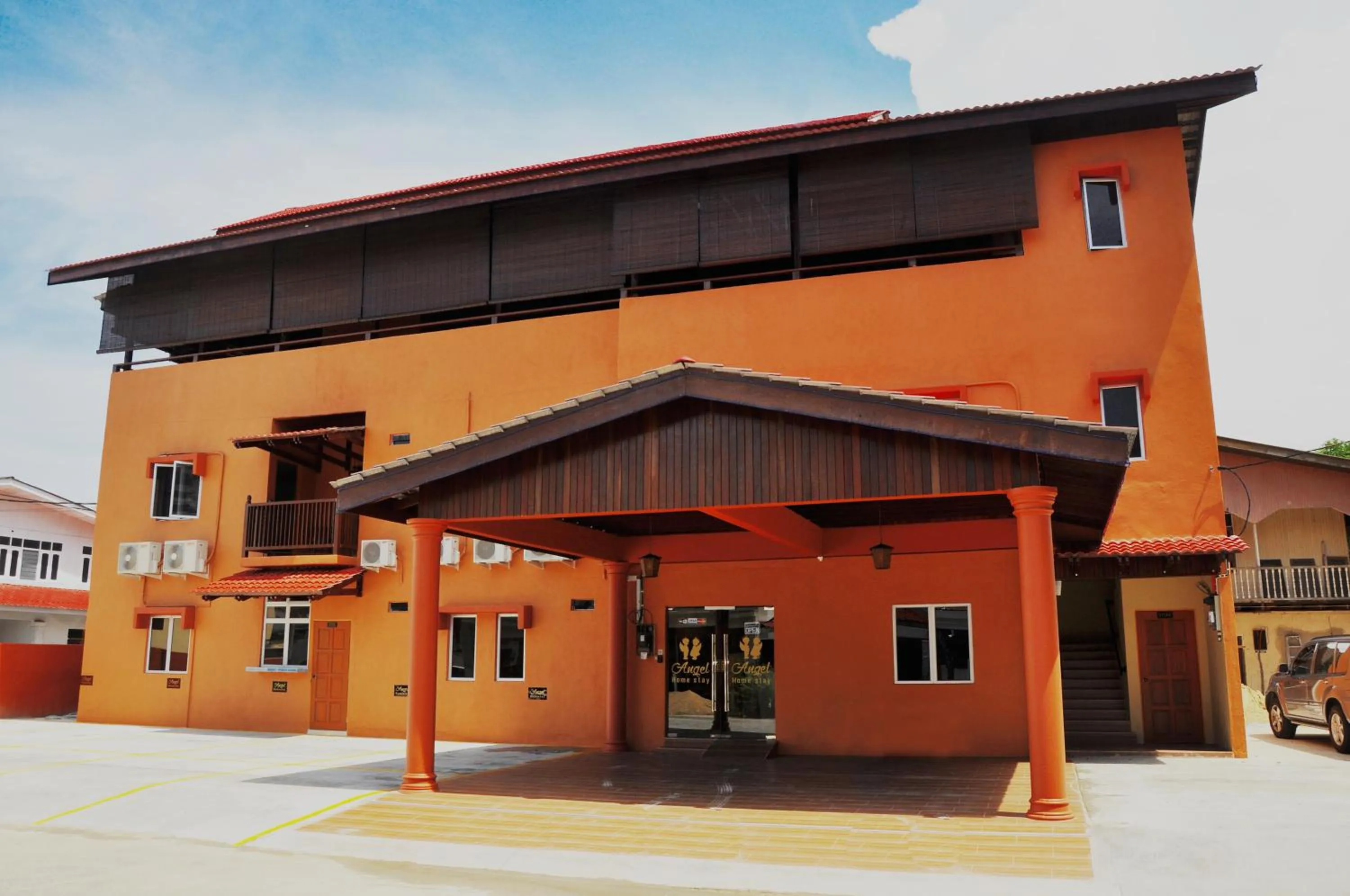 Property building in Angel Resthouse Hotel
