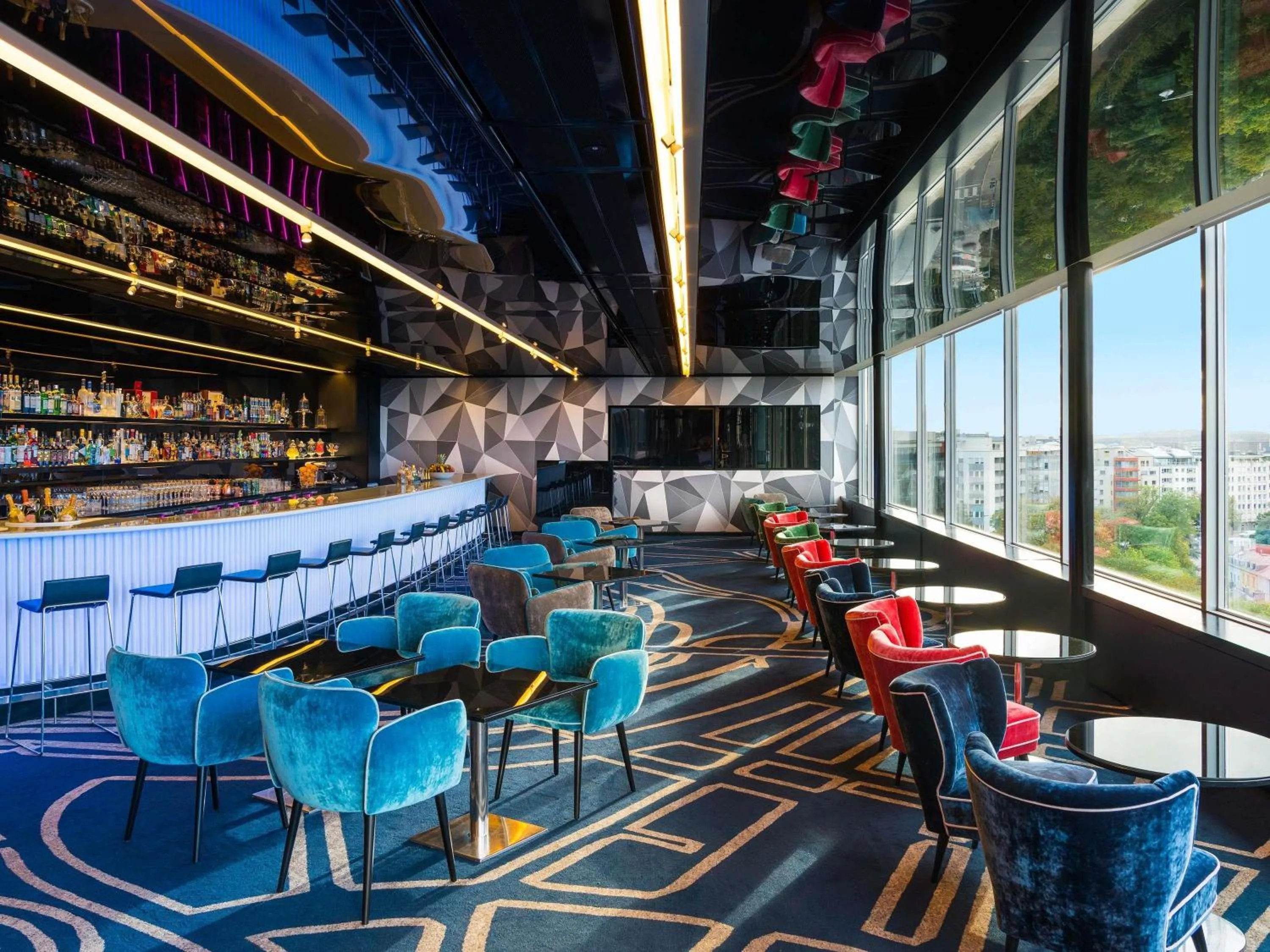 Lounge or bar in Sofitel Luxembourg Le Grand Ducal