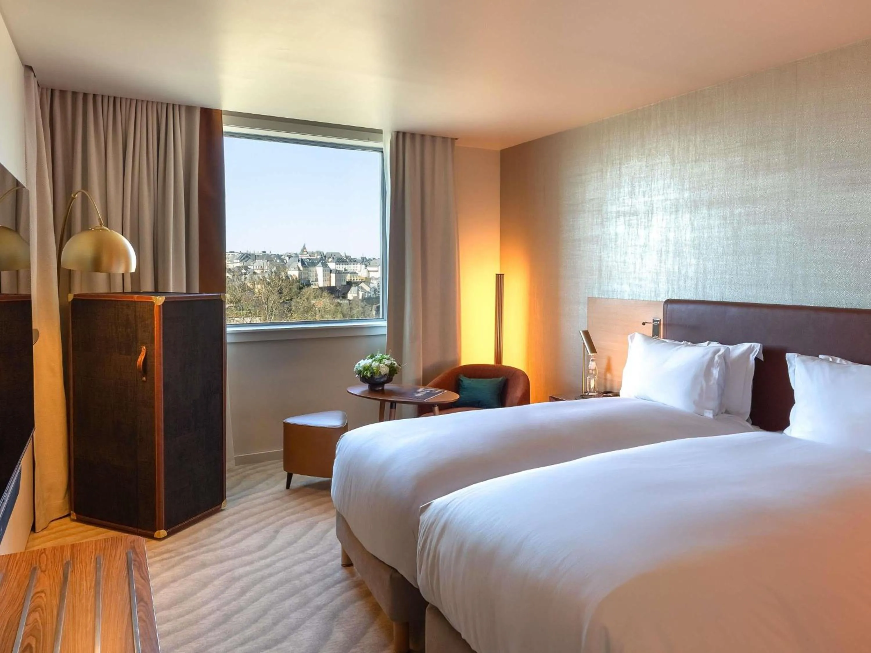 Bedroom, Bed in Sofitel Luxembourg Le Grand Ducal