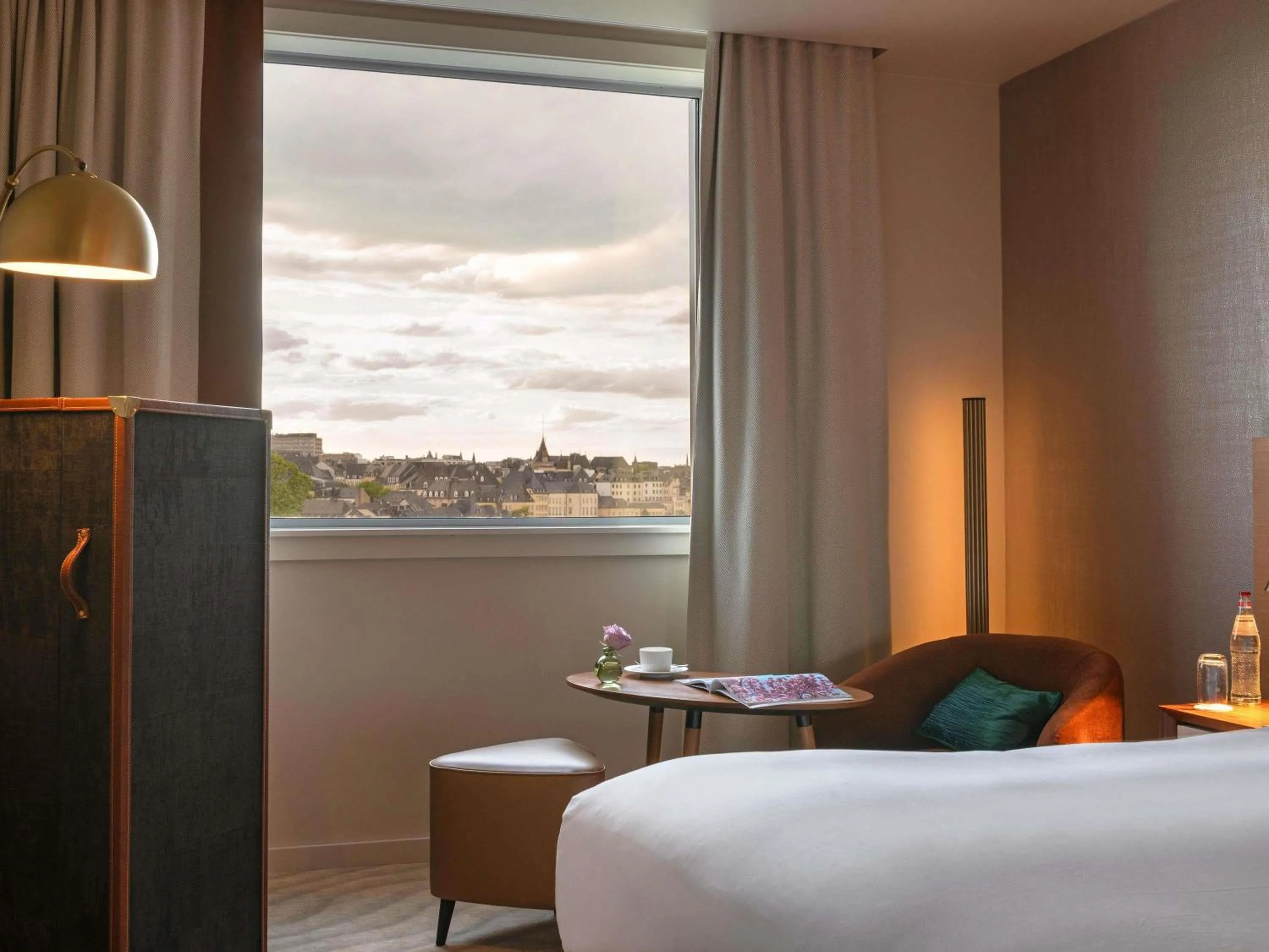 Bedroom, Bed in Sofitel Luxembourg Le Grand Ducal