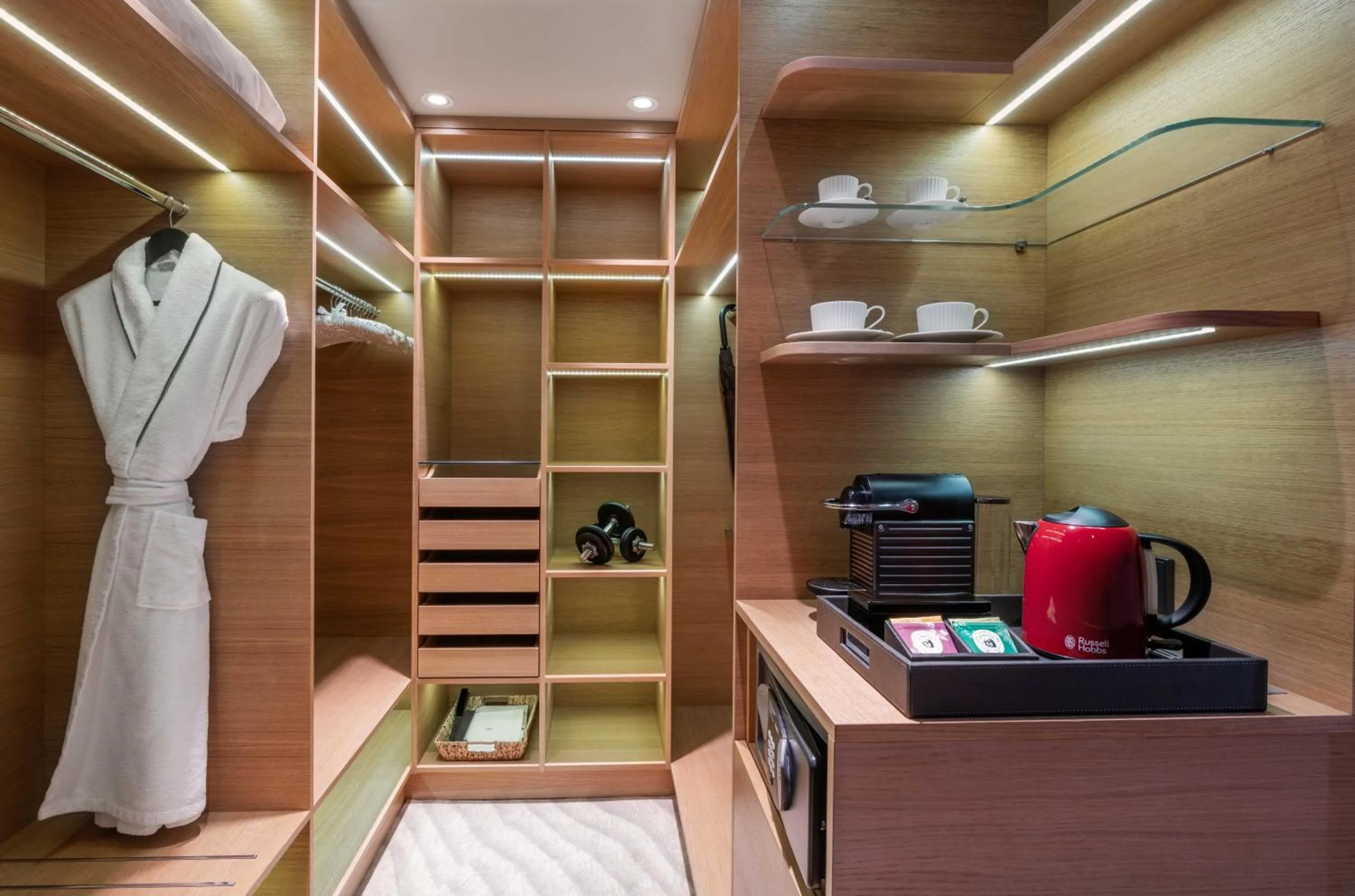 minibar in Sofitel Luxembourg Le Grand Ducal