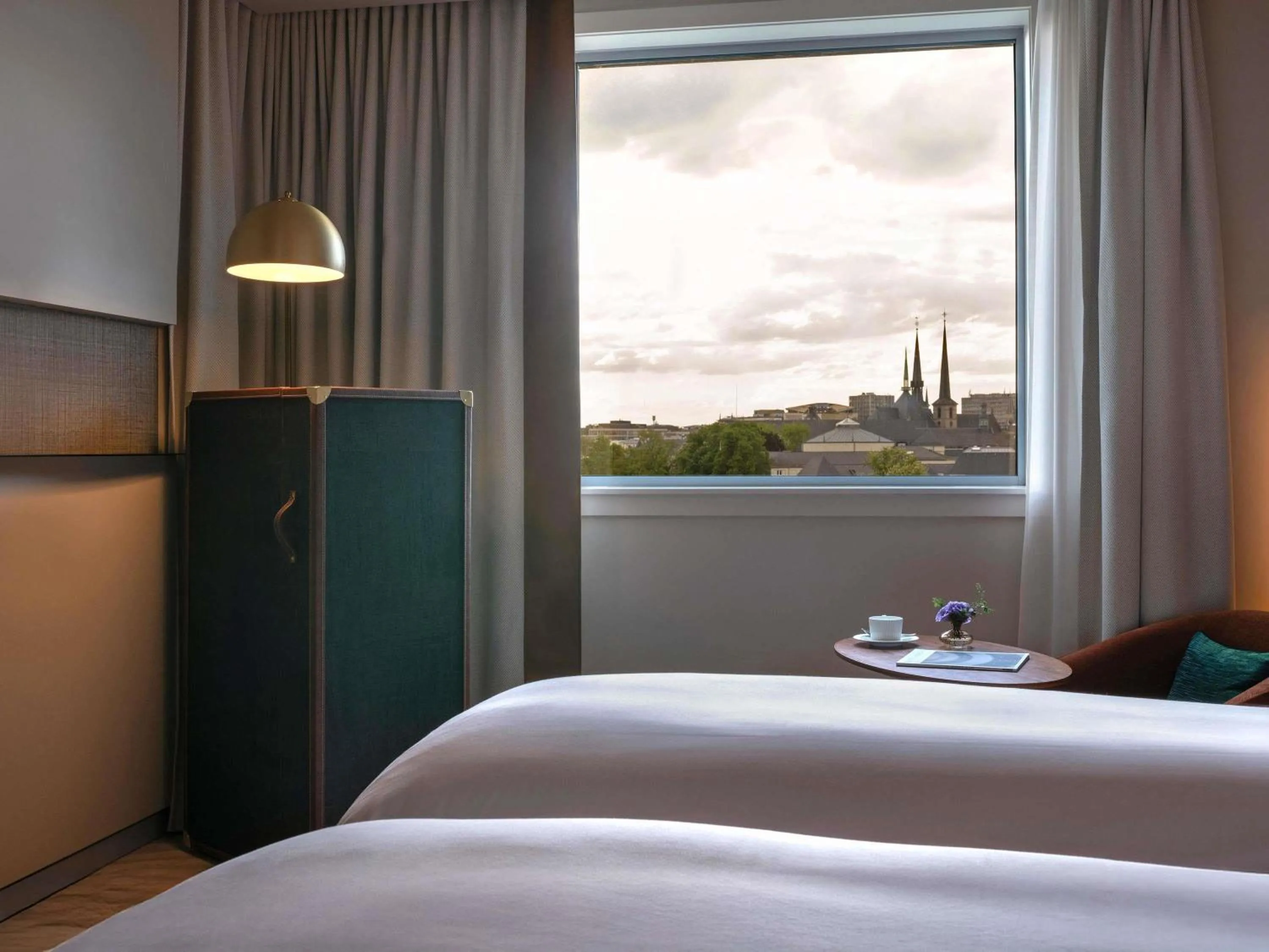 Bedroom, Bed in Sofitel Luxembourg Le Grand Ducal