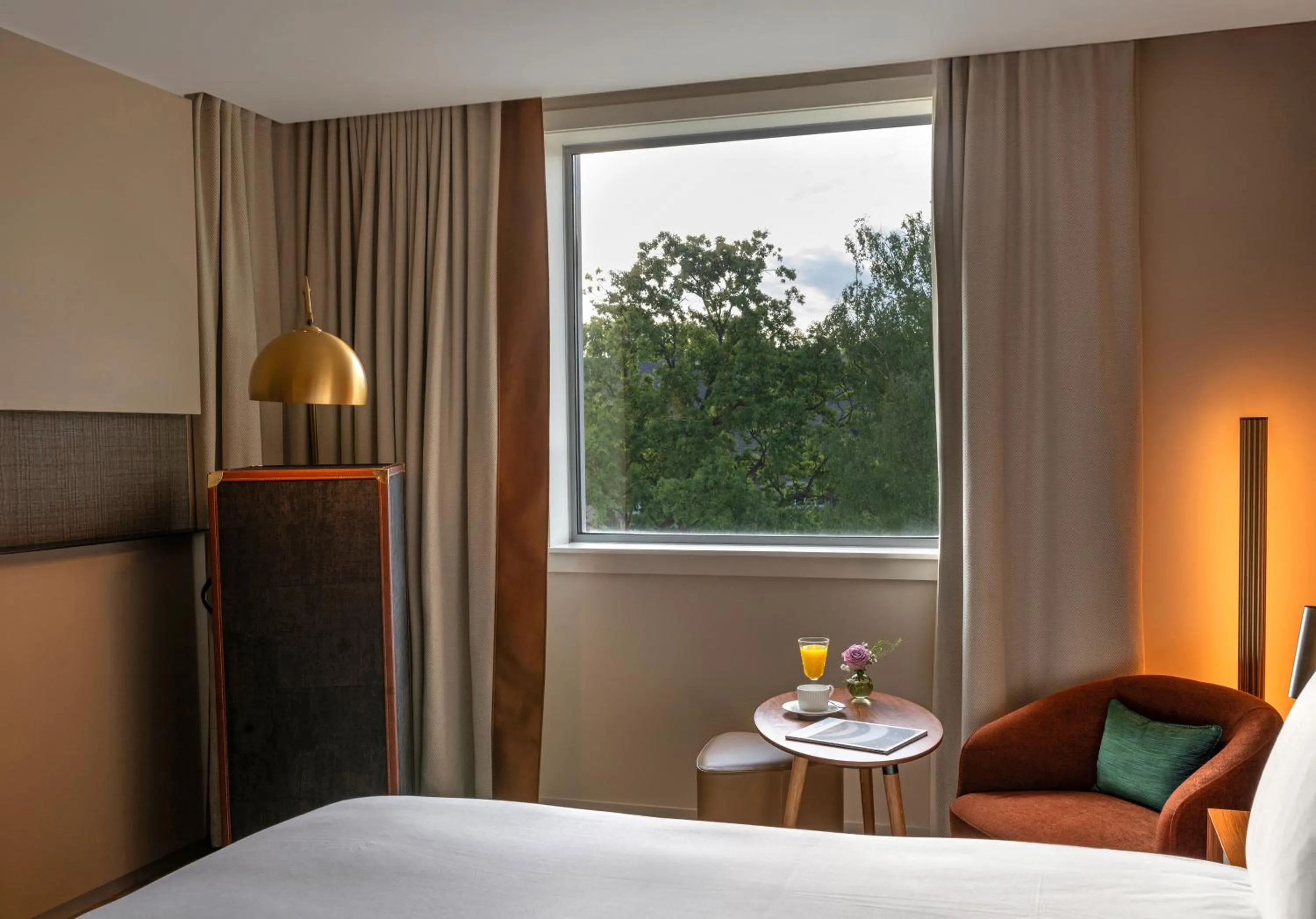 Bedroom, Bed in Sofitel Luxembourg Le Grand Ducal