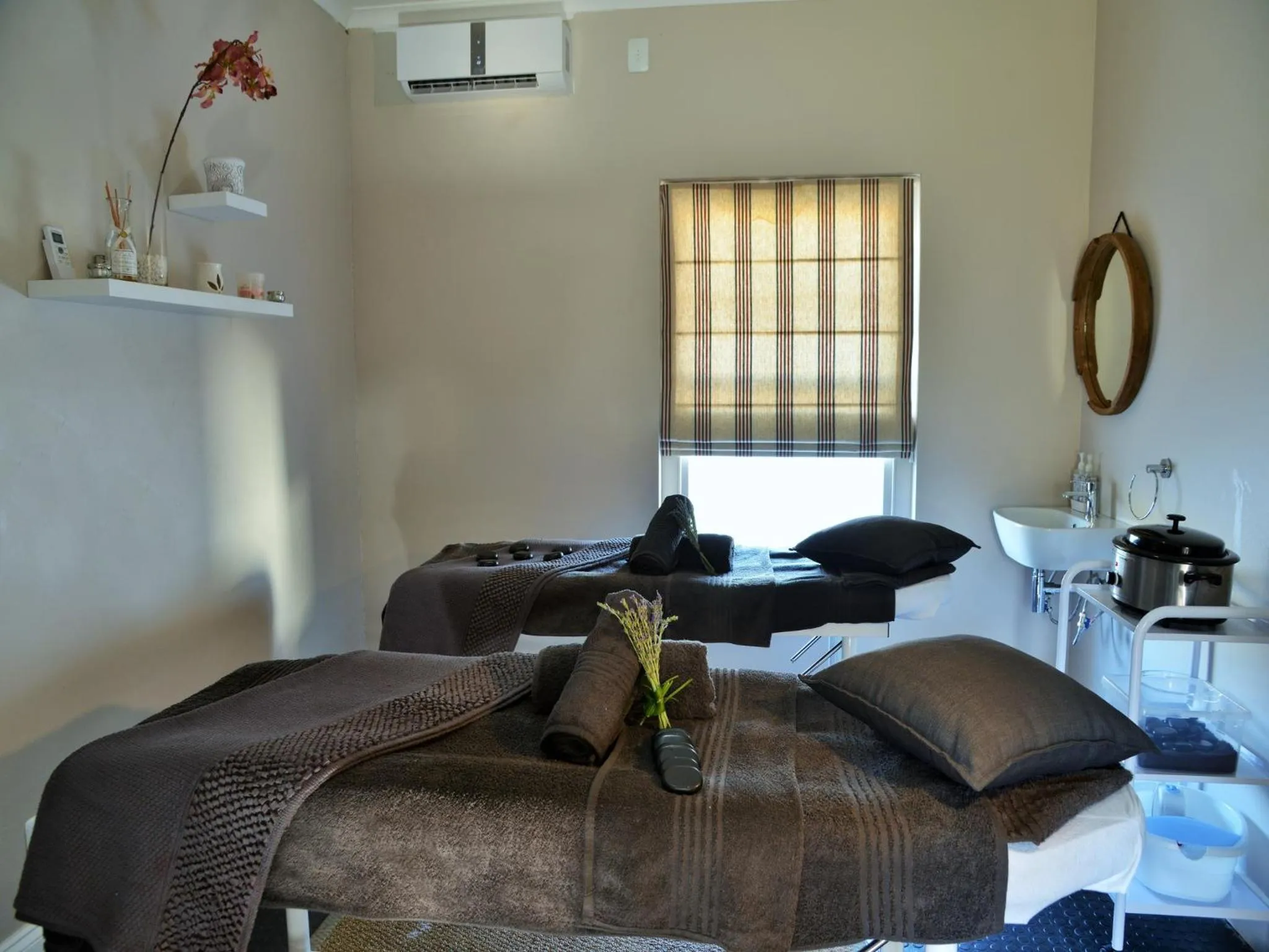 Spa and wellness centre/facilities, Bed in Mont d'Or Swartberg Hotel
