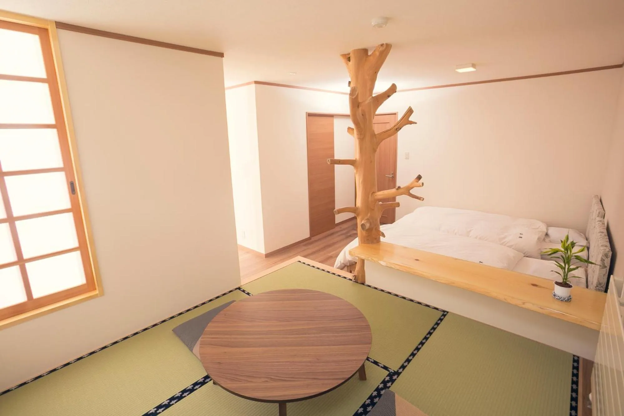 Photo of the whole room, Bed in Ryokan Mokuzin