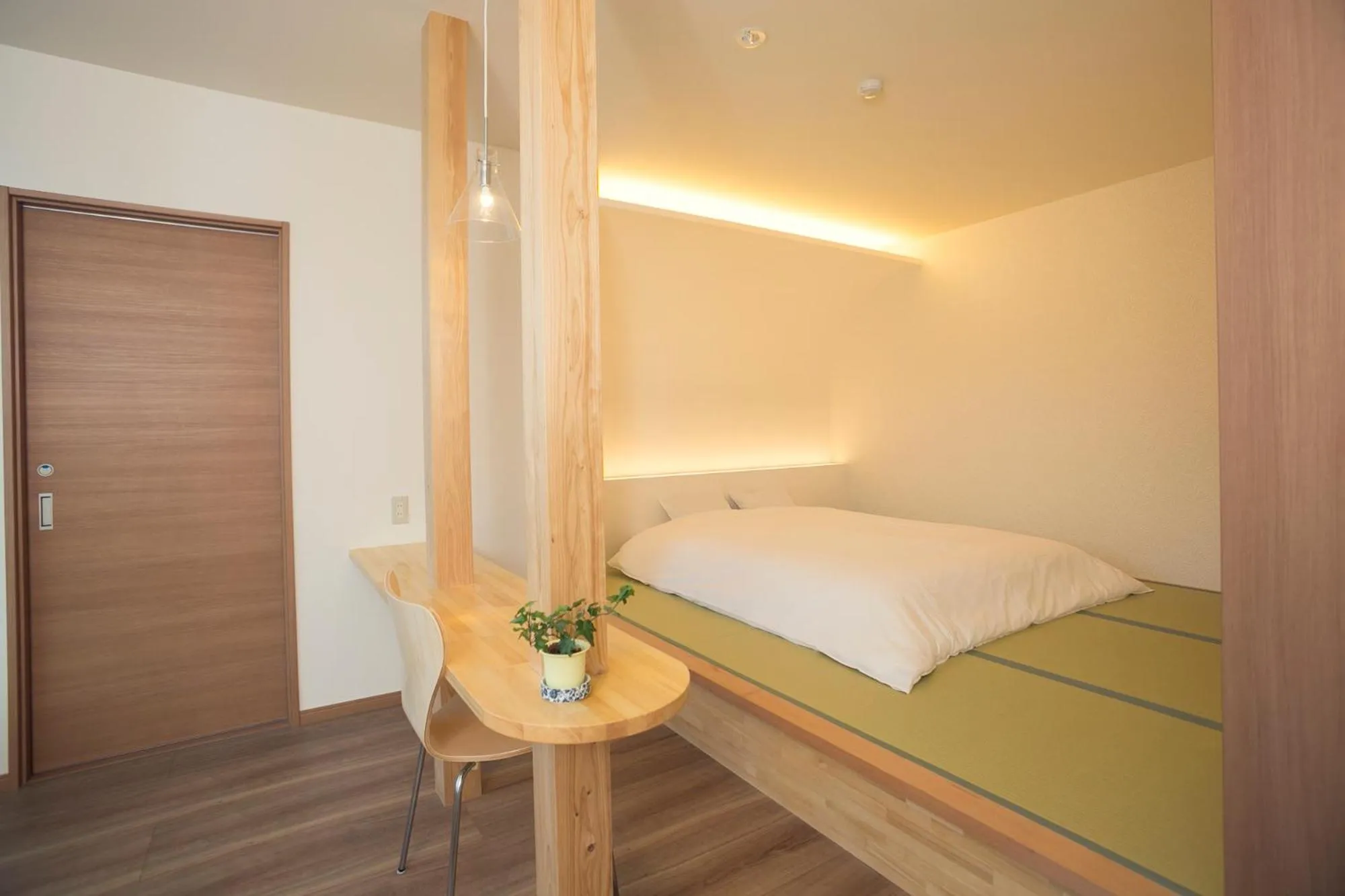 Photo of the whole room, Bed in Ryokan Mokuzin