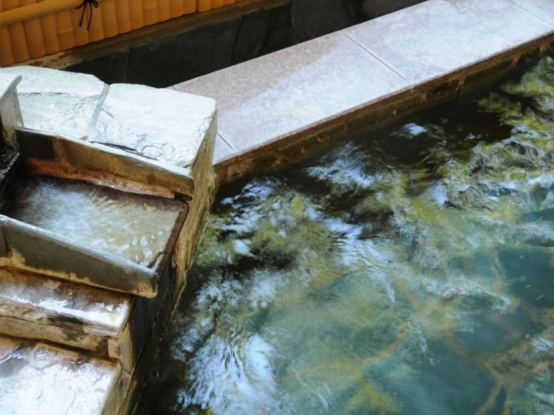Hot Spring Bath in Atami Hotel Paipuno Kemuri