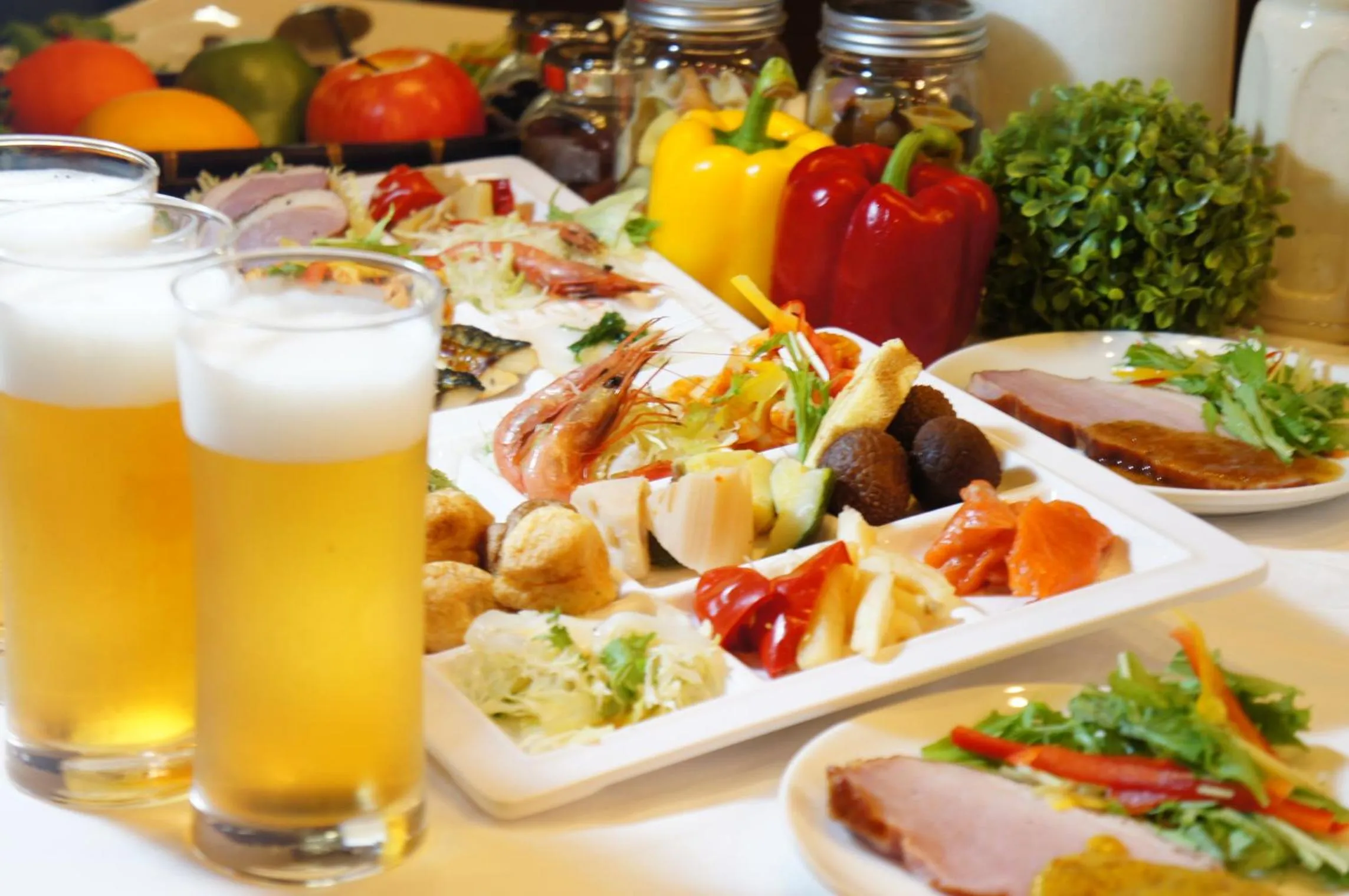 Dinner in Atami Hotel Paipuno Kemuri