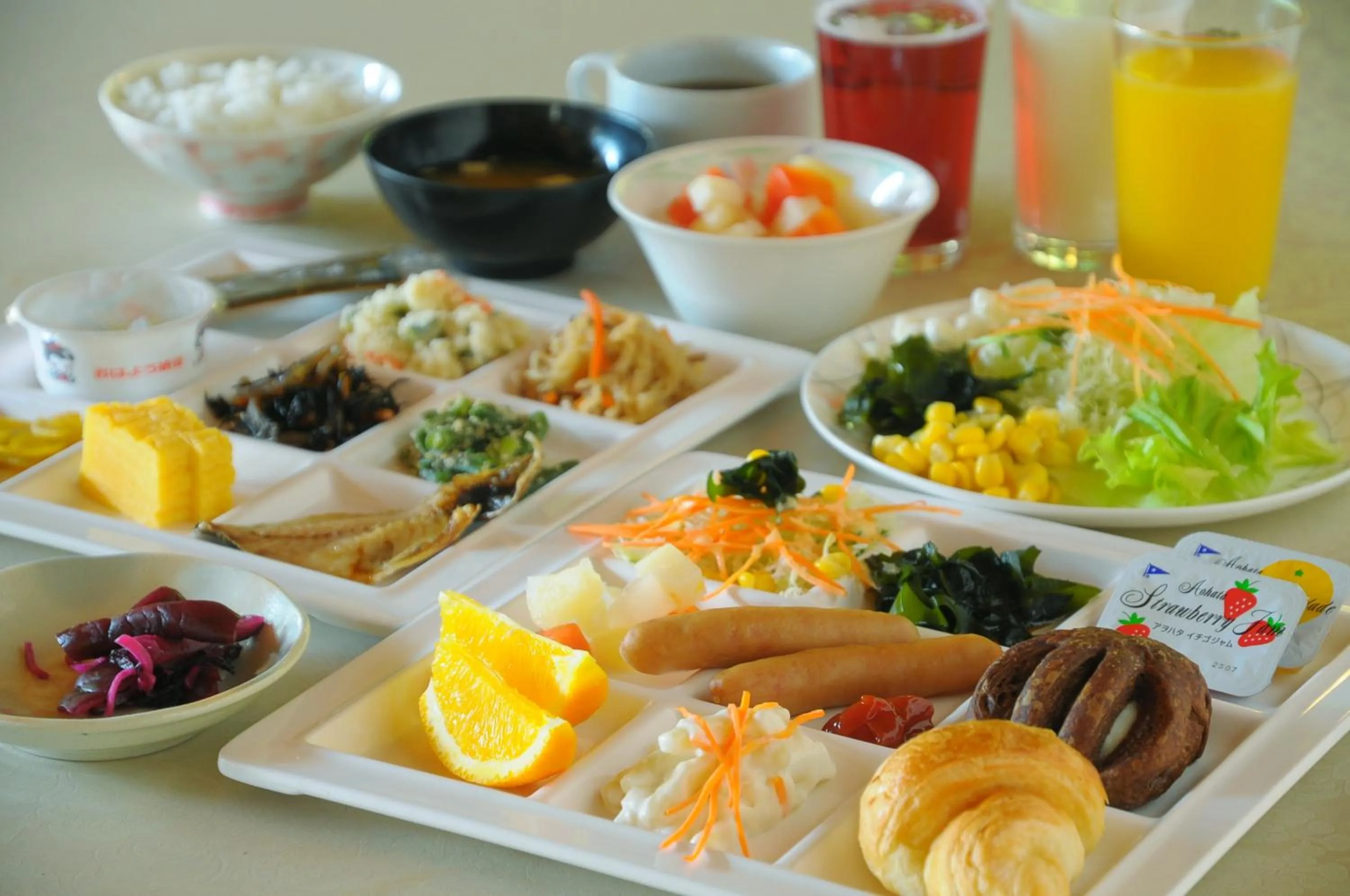 Breakfast in Atami Hotel Paipuno Kemuri