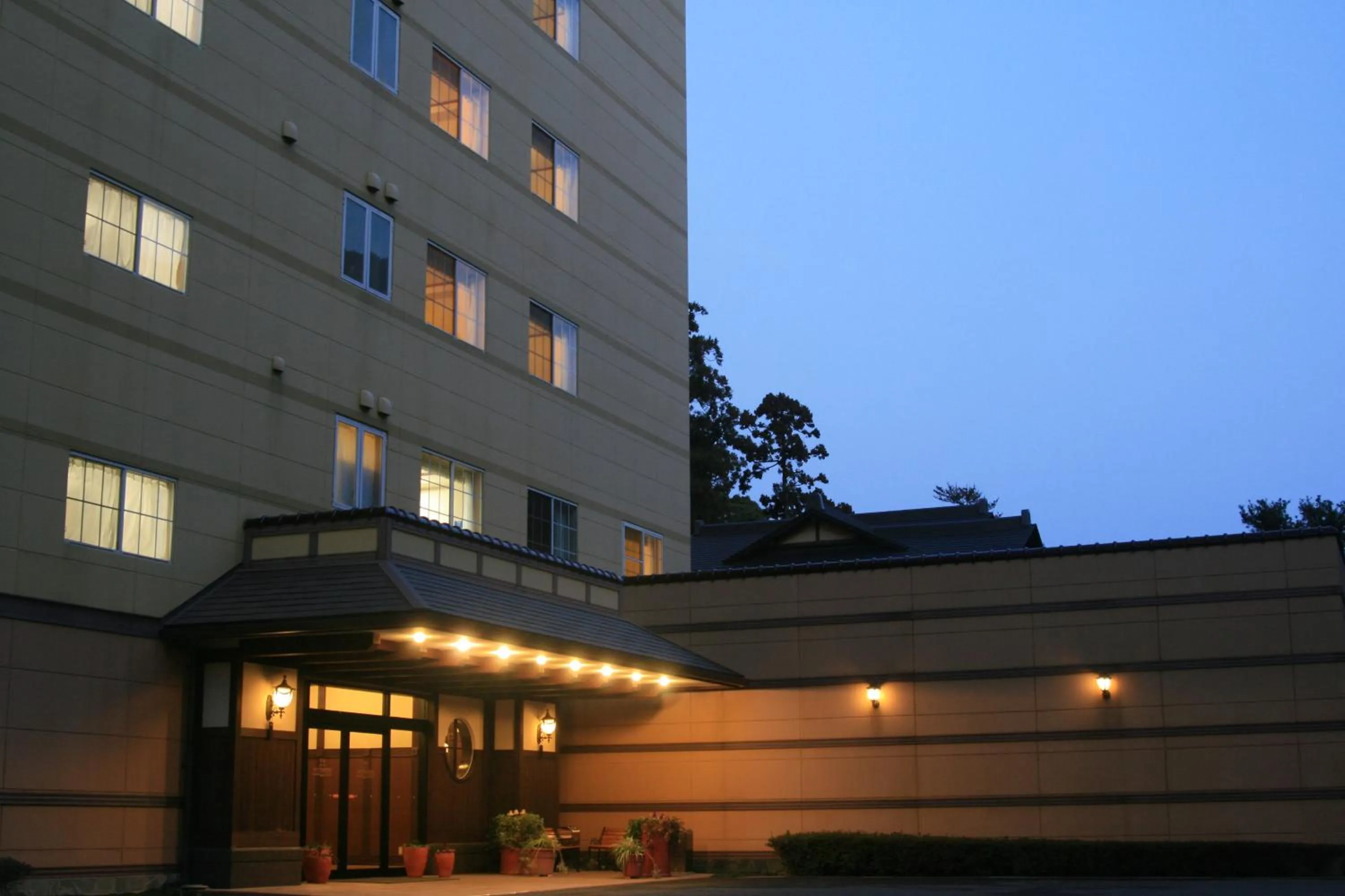 Facade/entrance in Atami Hotel Paipuno Kemuri