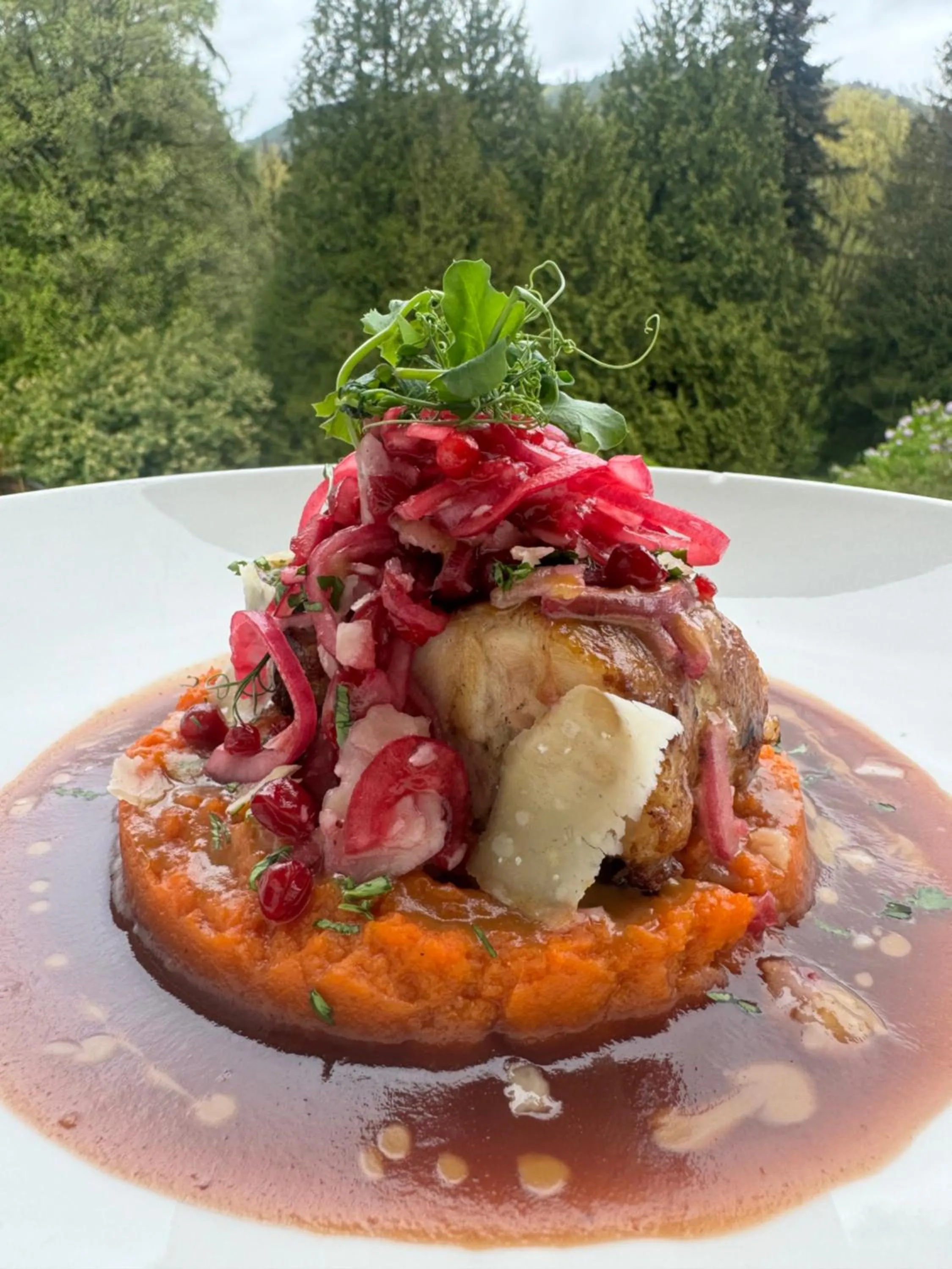 Food in Hotel Bel Air Trail & Wellness