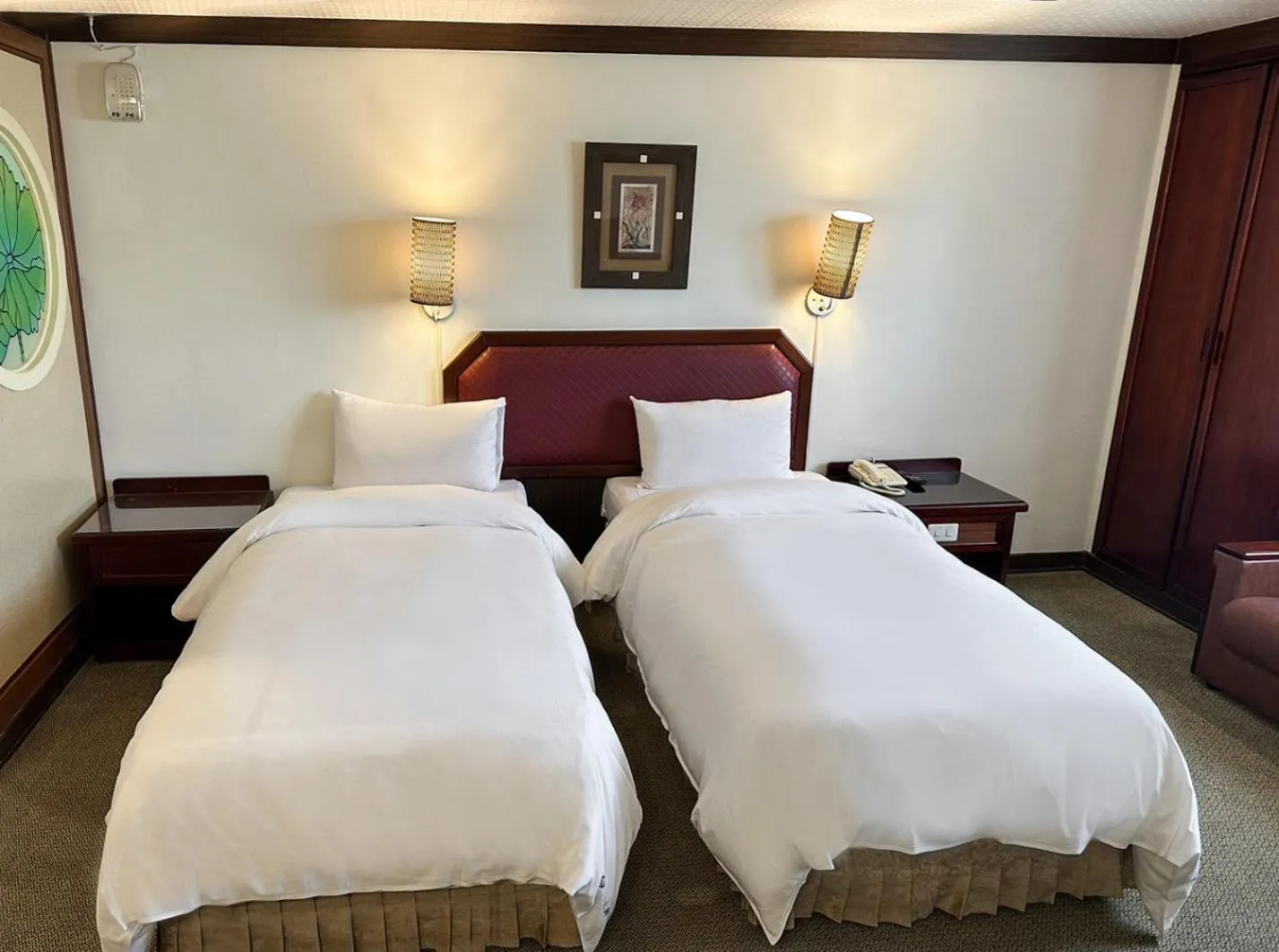 Bed in Guide Hotel Changhua Jhongjheng
