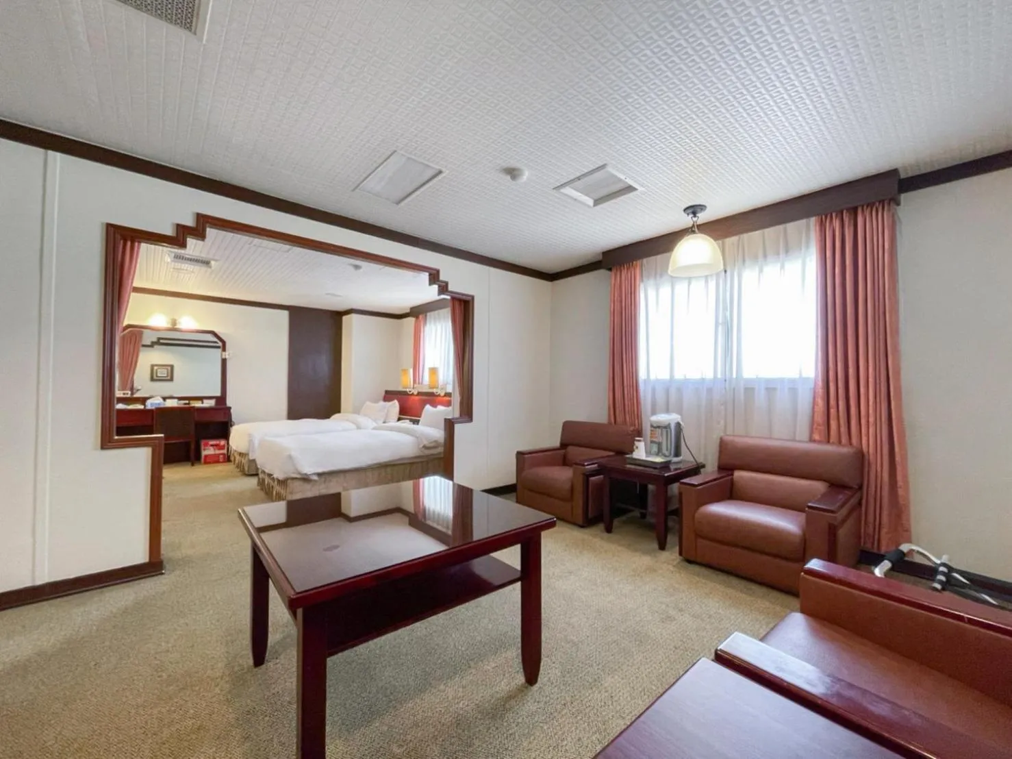 Living room, Bed in Guide Hotel Changhua Jhongjheng