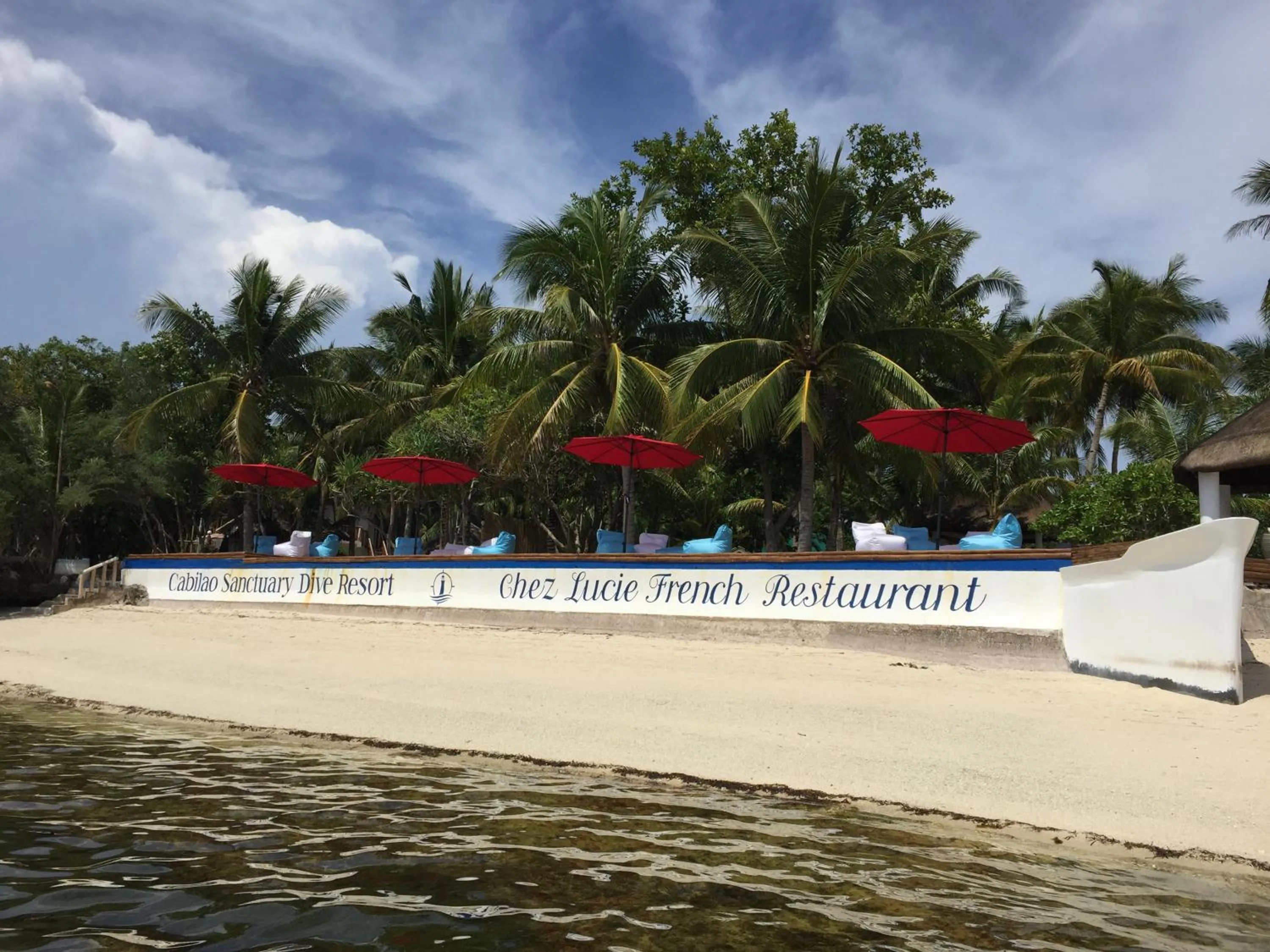 Beach in Cabilao Sanctuary Beach & Dive Resort