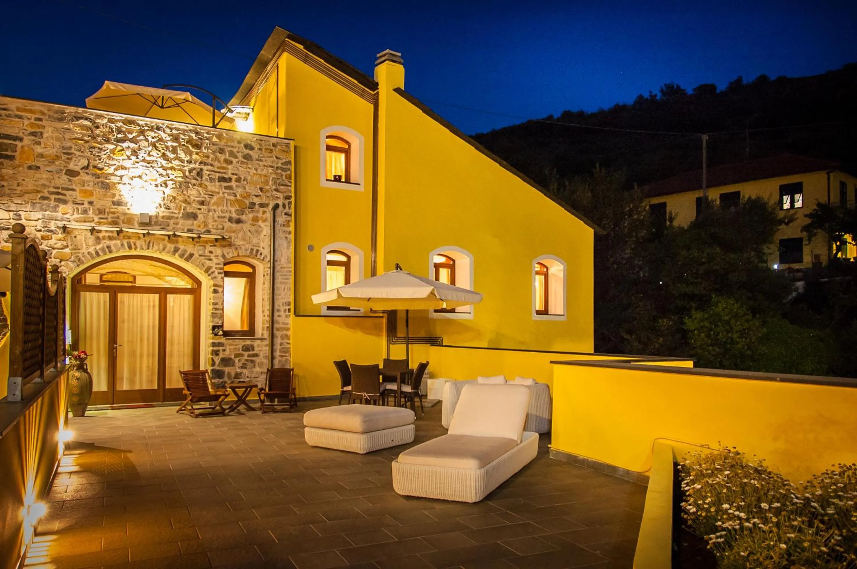 Balcony/Terrace in Appartamenti Antico Frantoio Doria