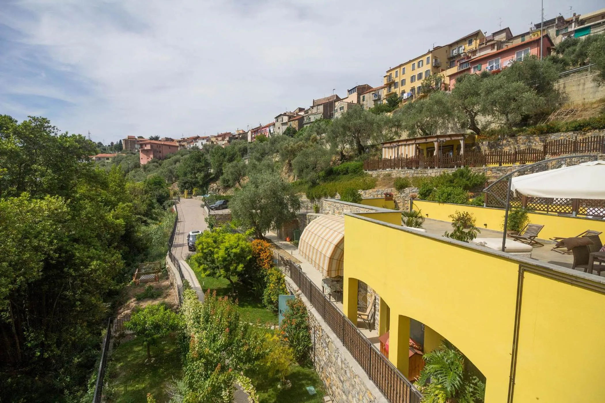 Balcony/Terrace in Appartamenti Antico Frantoio Doria