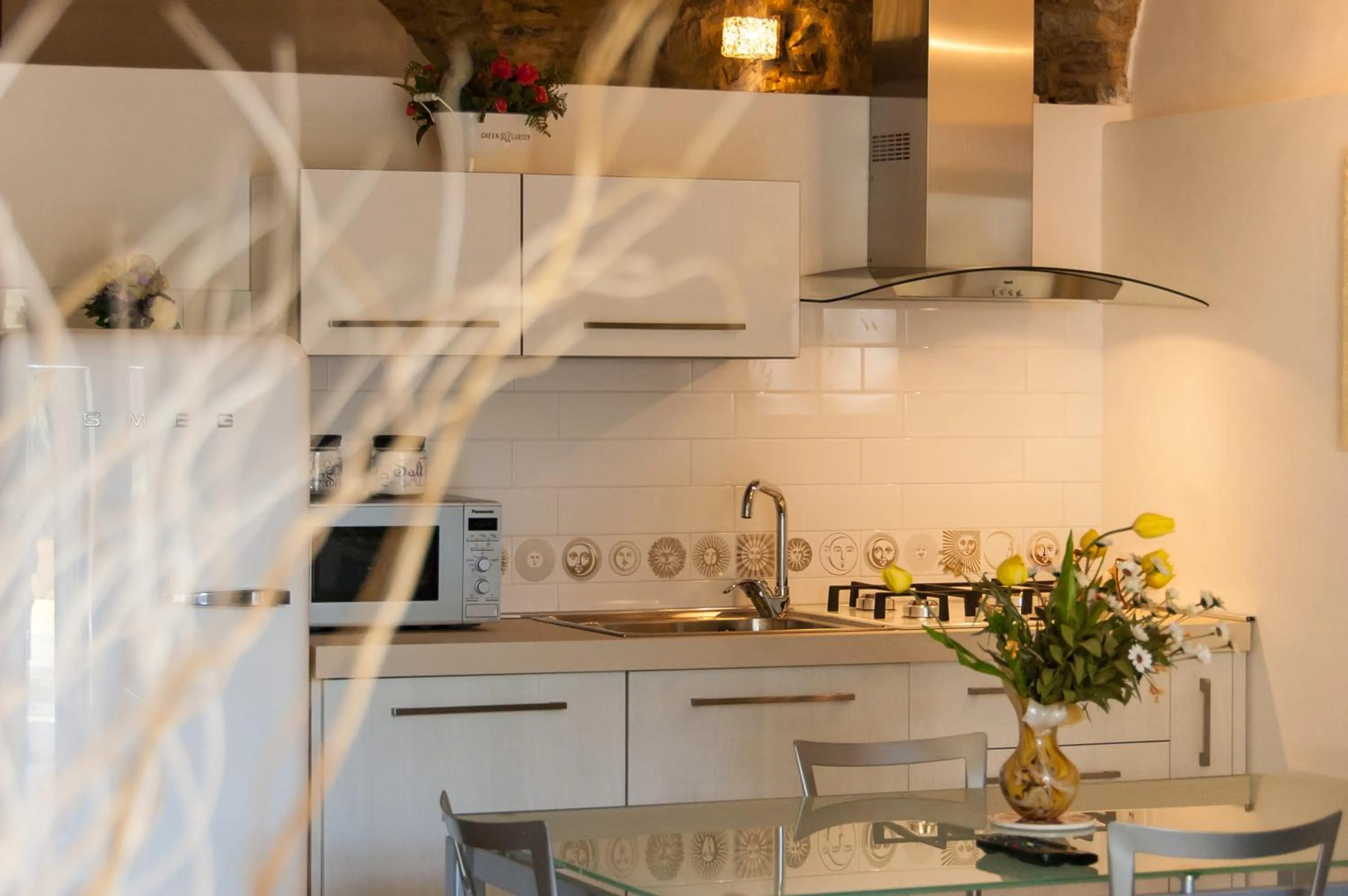 stove in Appartamenti Antico Frantoio Doria