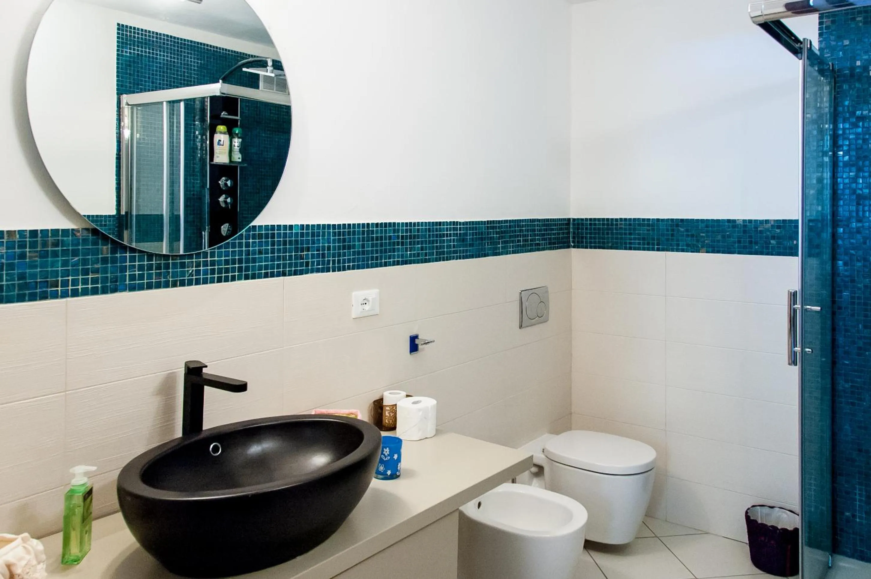 Bathroom in Appartamenti Antico Frantoio Doria