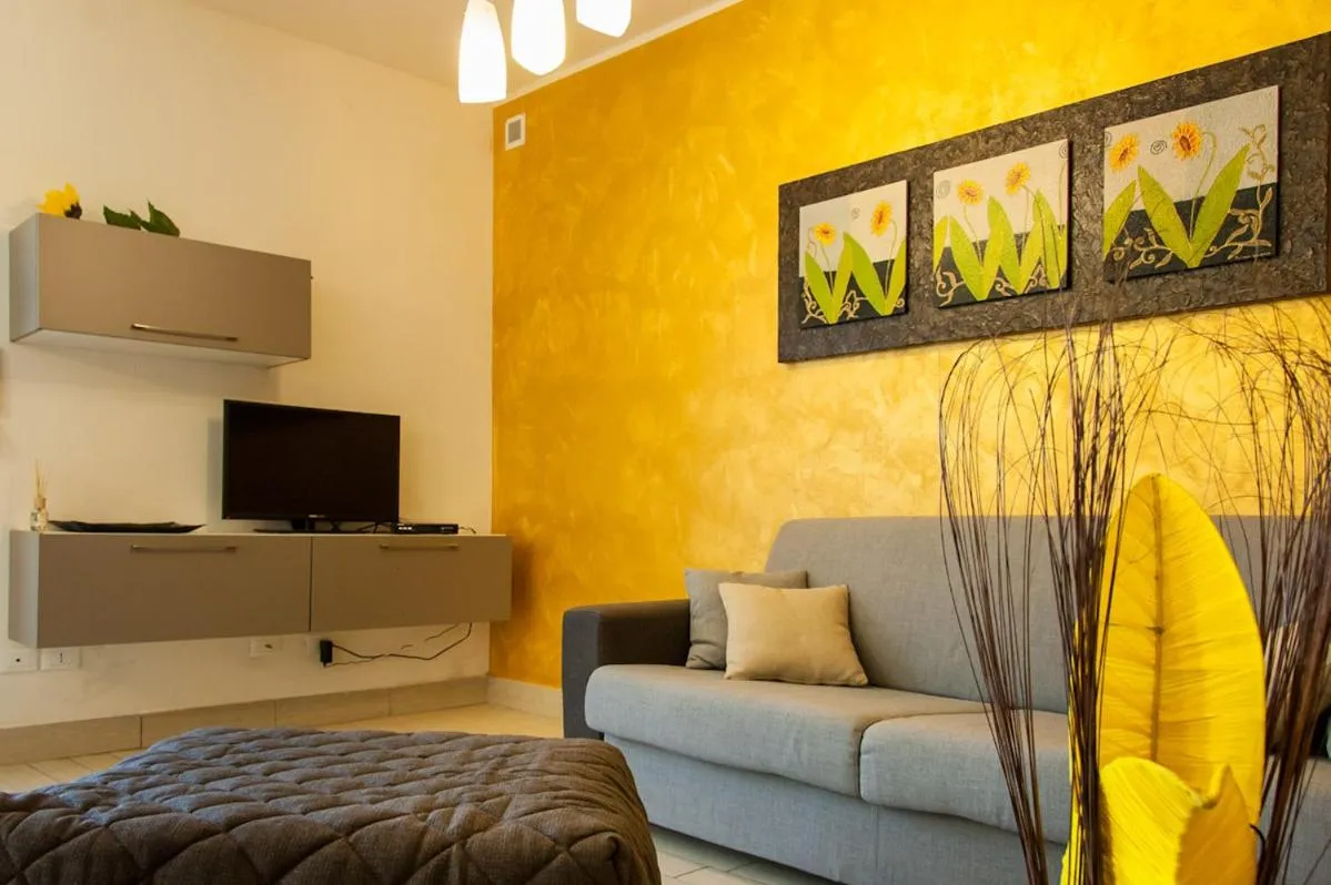 Living room in Appartamenti Antico Frantoio Doria