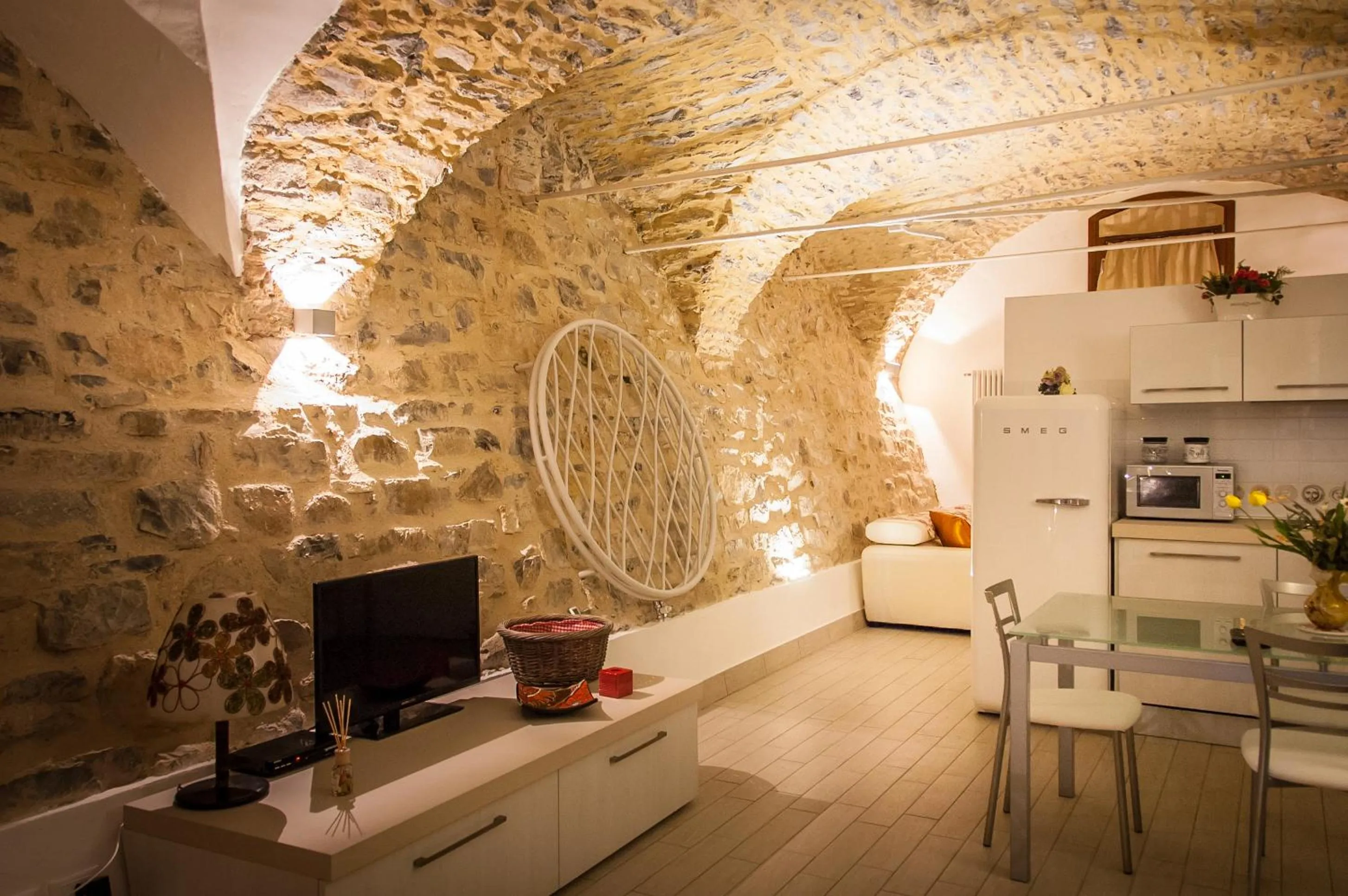 Living room in Appartamenti Antico Frantoio Doria