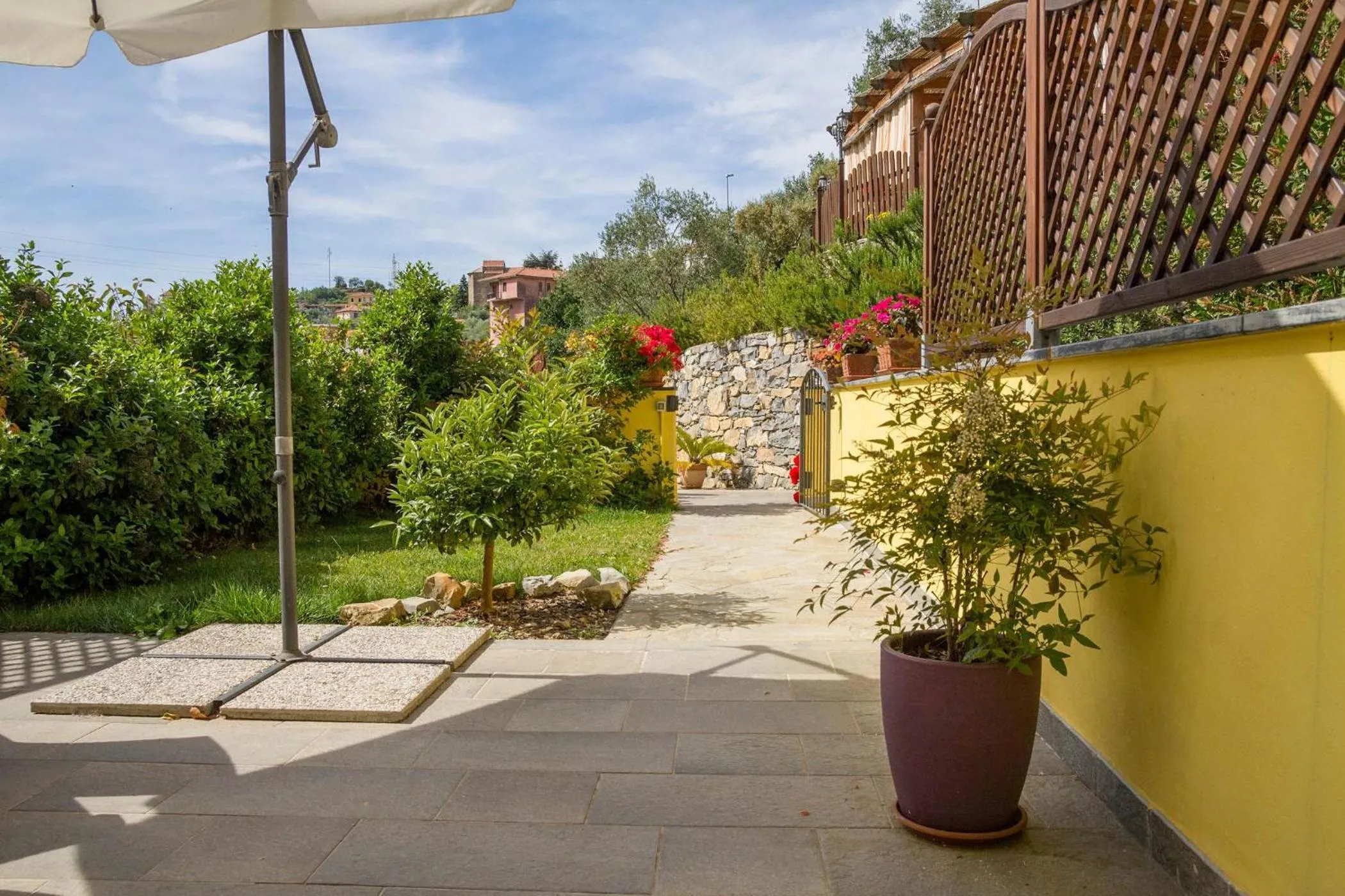 Patio in Appartamenti Antico Frantoio Doria