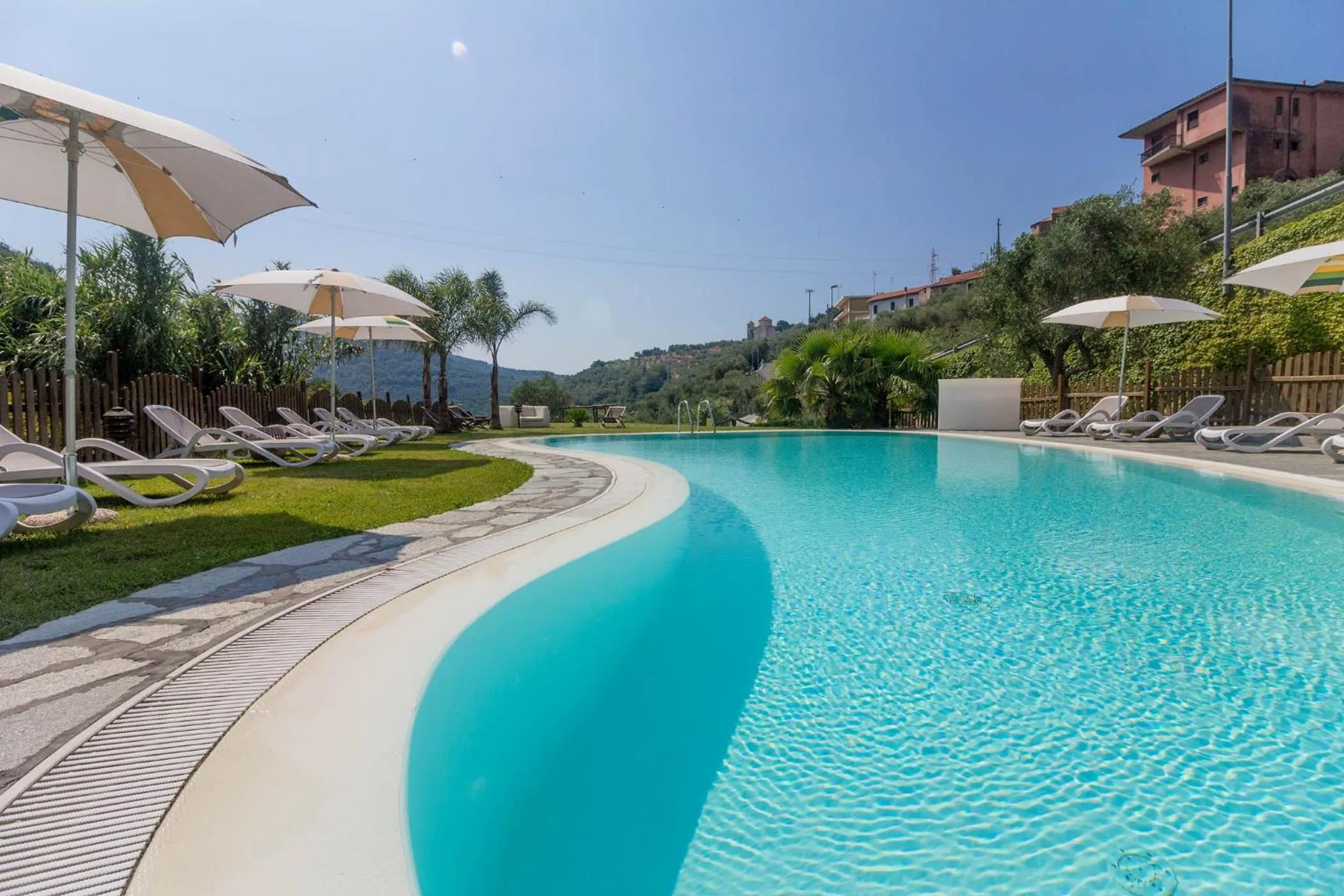 Swimming pool in Appartamenti Antico Frantoio Doria