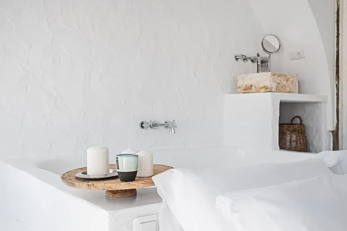 Bed in La Fonda Antigua ADULTS ONLY