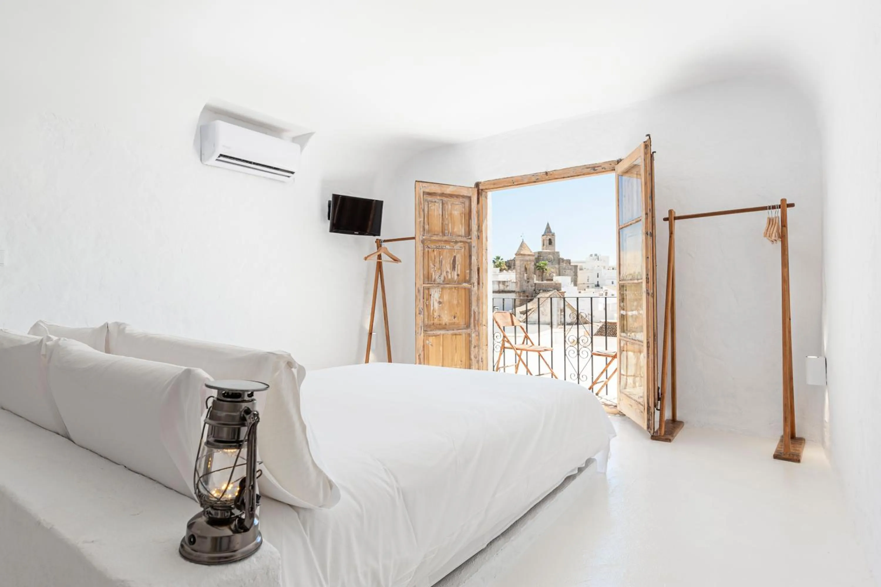 Bed in La Fonda Antigua ADULTS ONLY