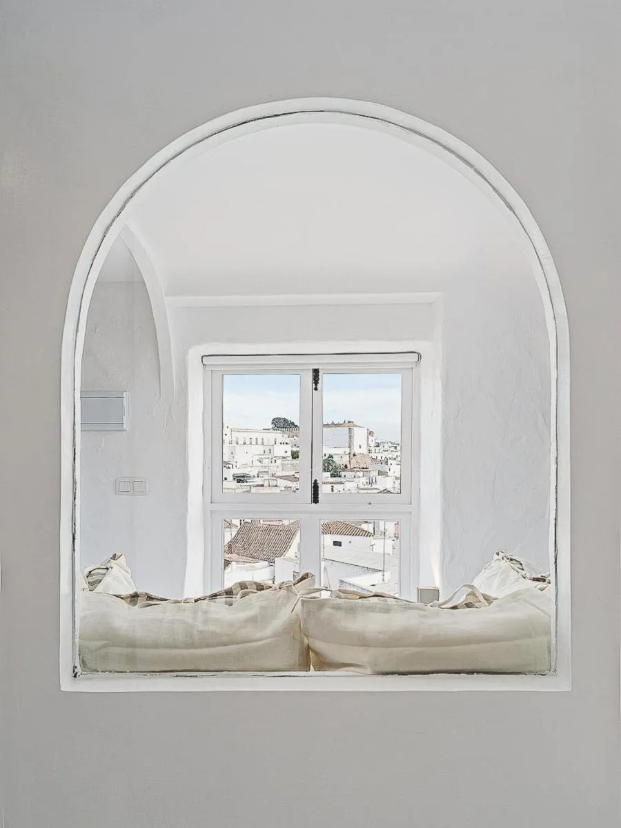 Bed in La Fonda Antigua ADULTS ONLY