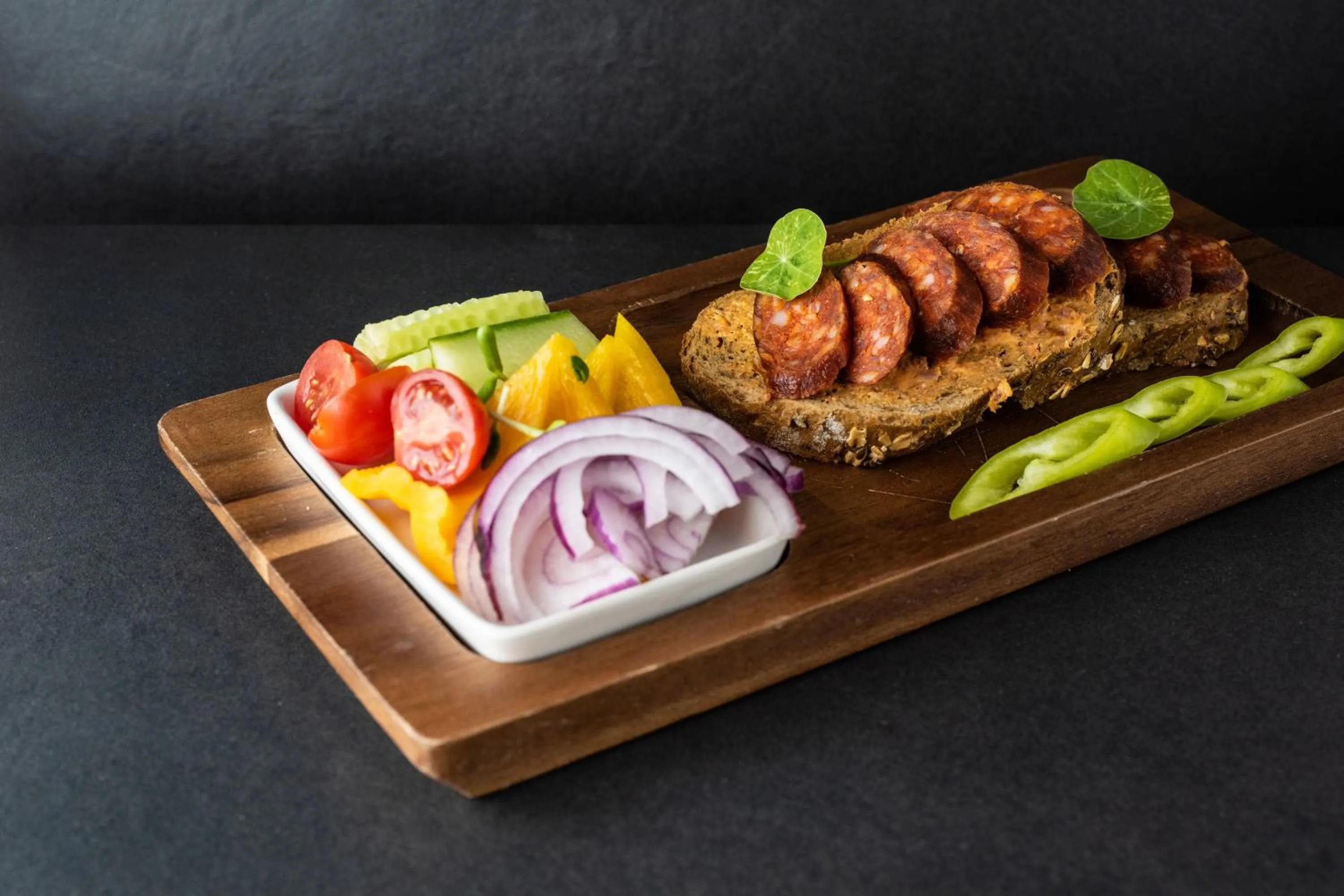 Food close-up in Aura Hotel Adults Only