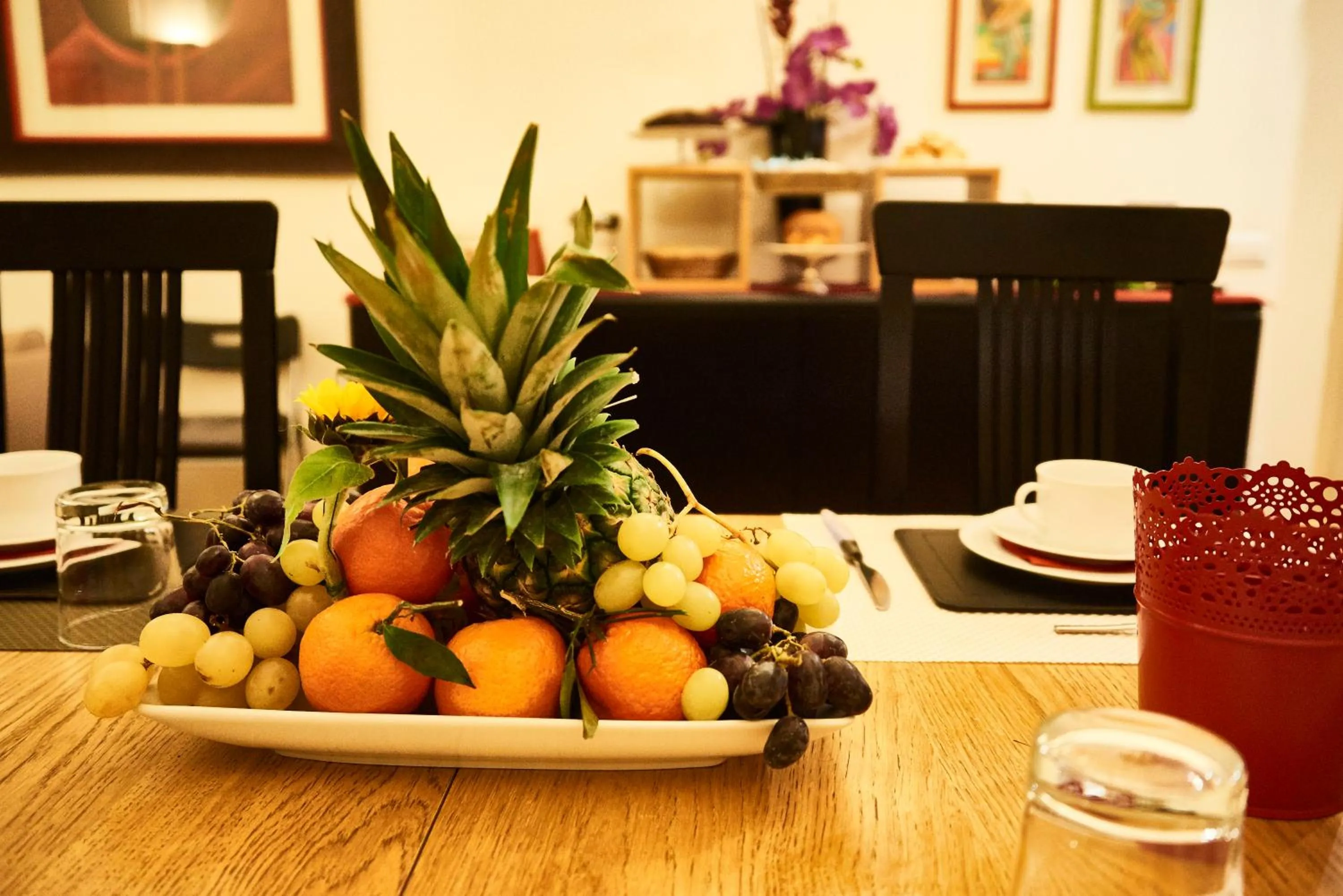 Food and drinks in Domus Cavour Guest house