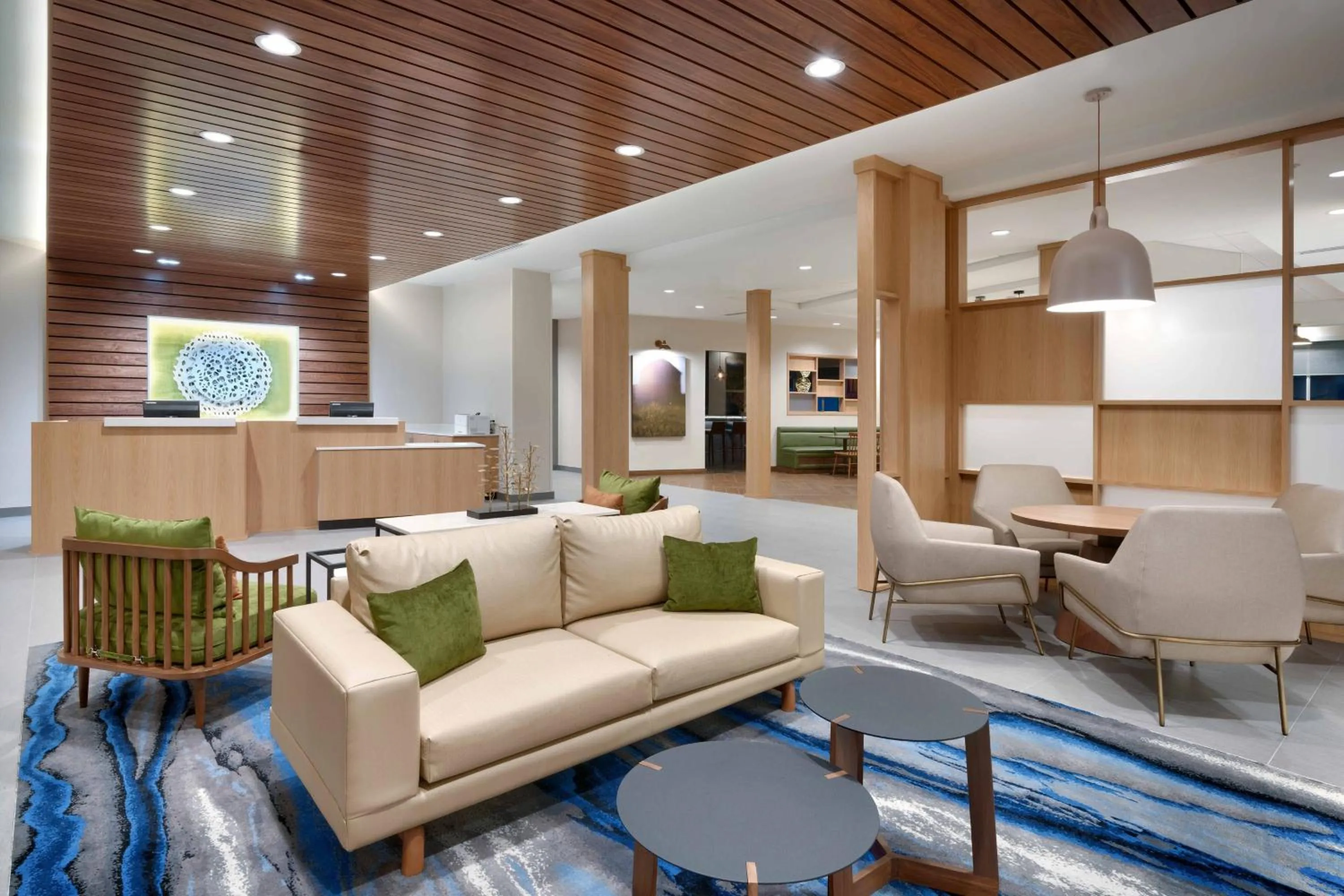 Lobby or reception in Fairfield Inn & Suites by Marriott Rockport