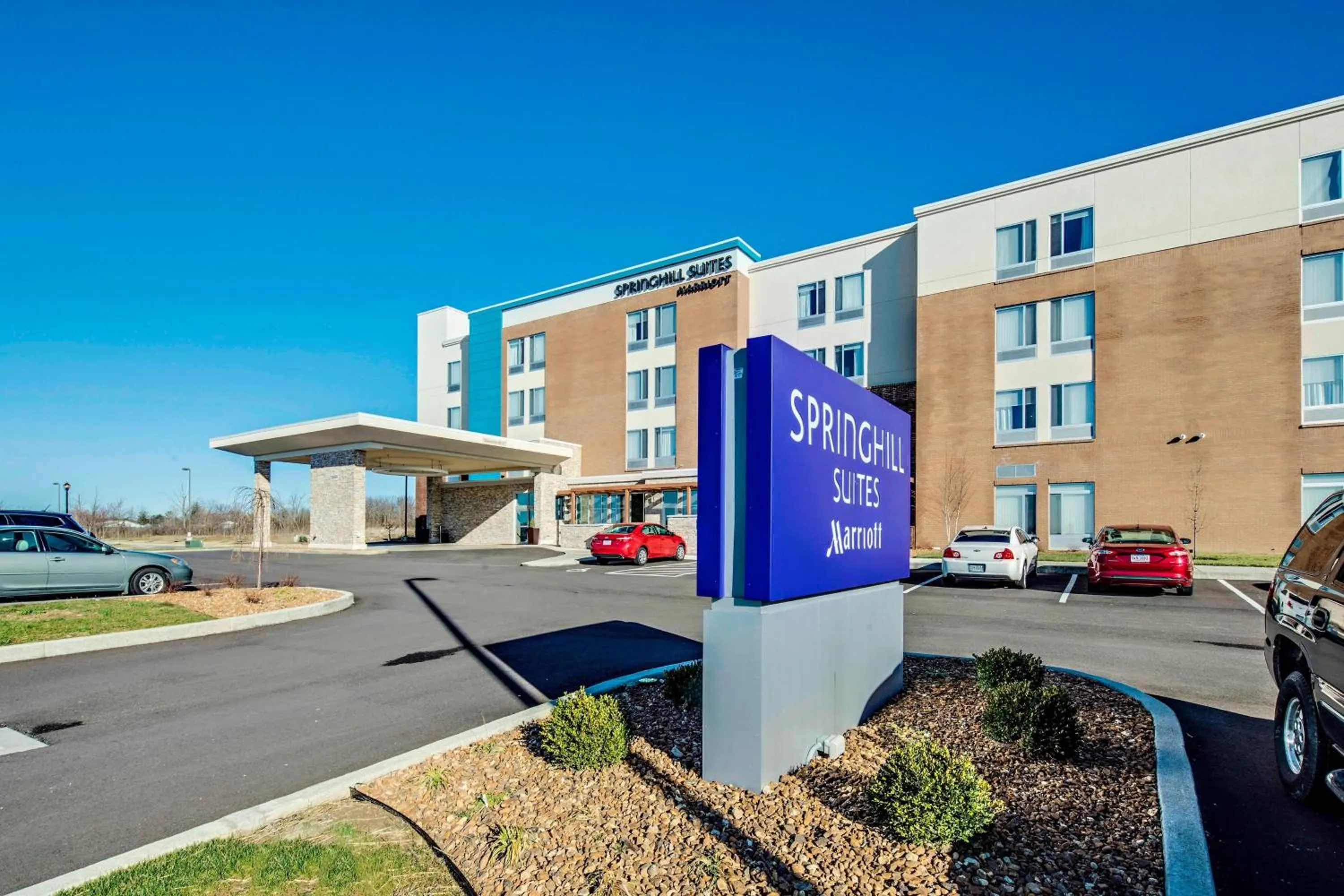 Property building in SpringHill Suites by Marriott Dayton Vandalia