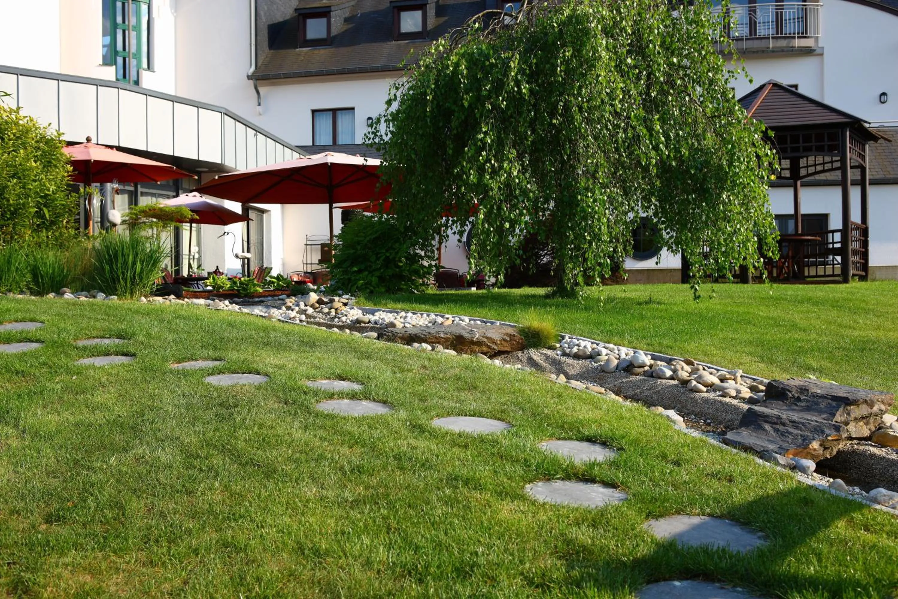 Garden in Hotel - Restaurant DAHM