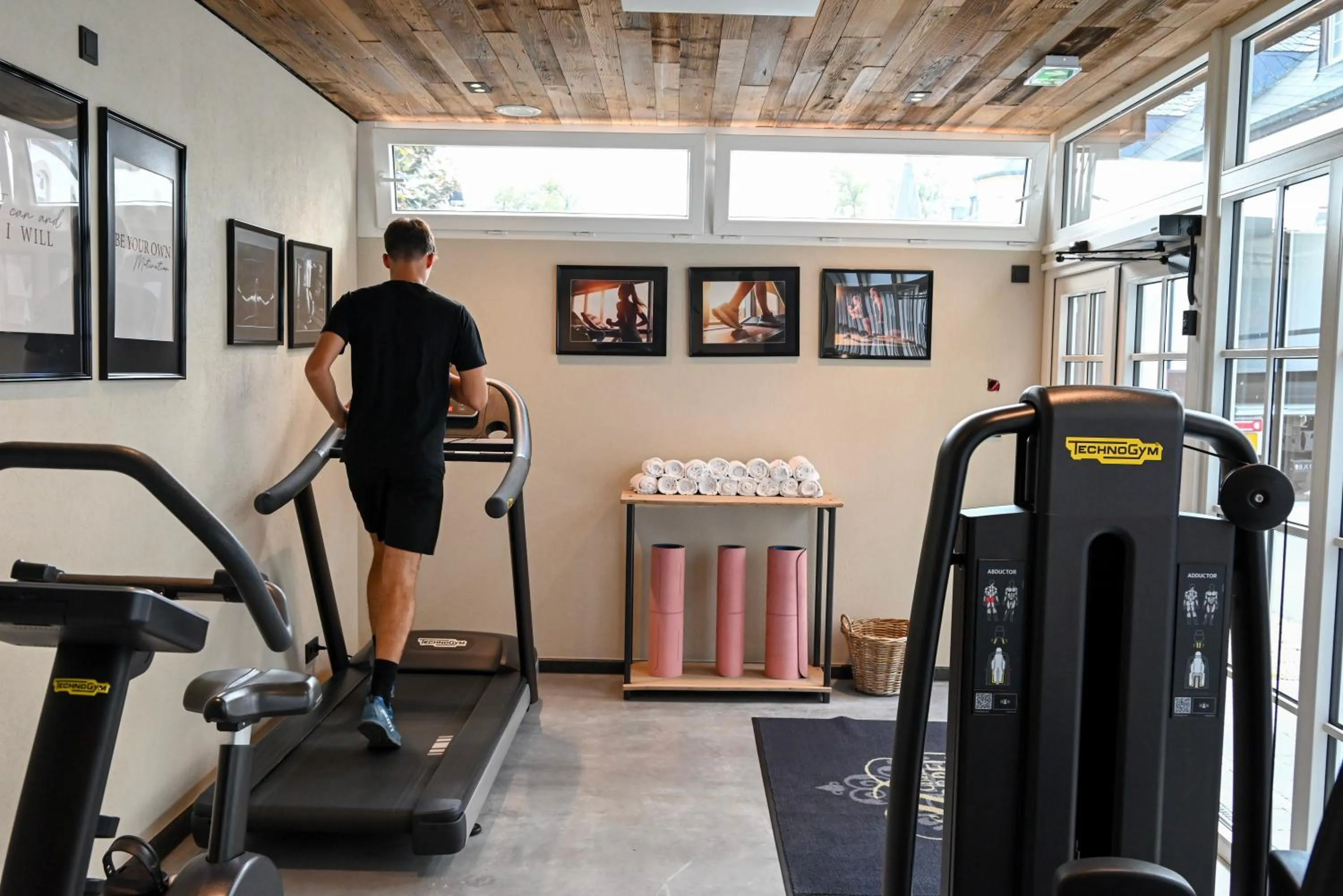 Fitness centre/facilities in Chateau d'Urspelt