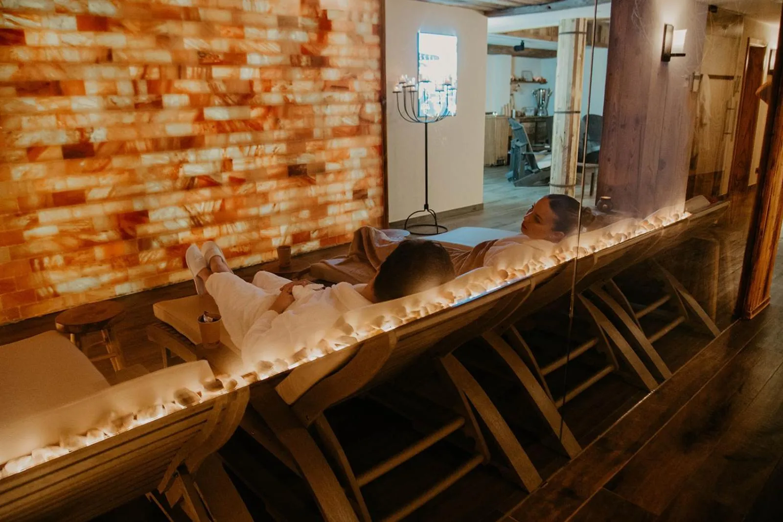 Spa and wellness centre/facilities in Chateau d'Urspelt