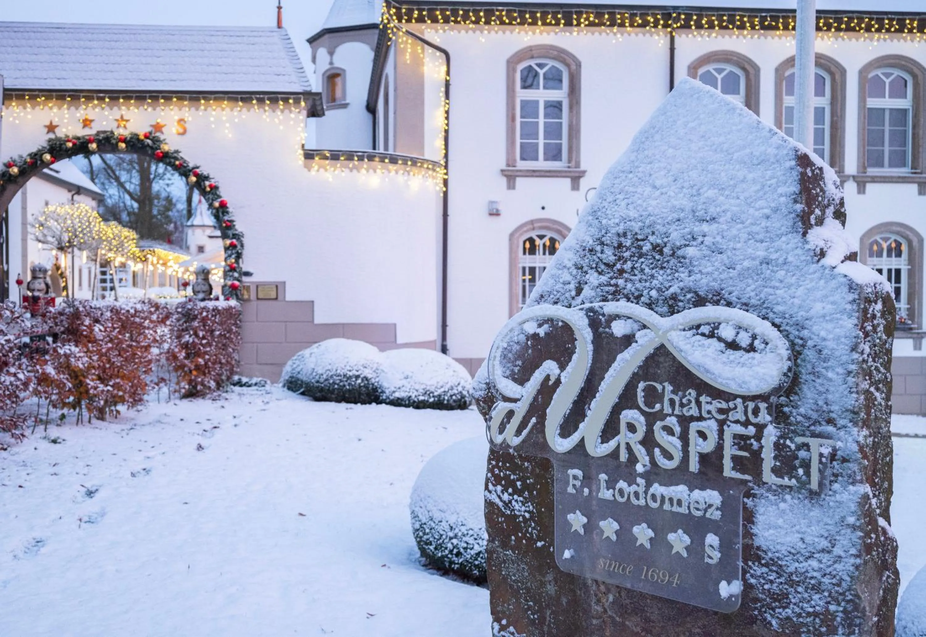 Property building in Chateau d'Urspelt