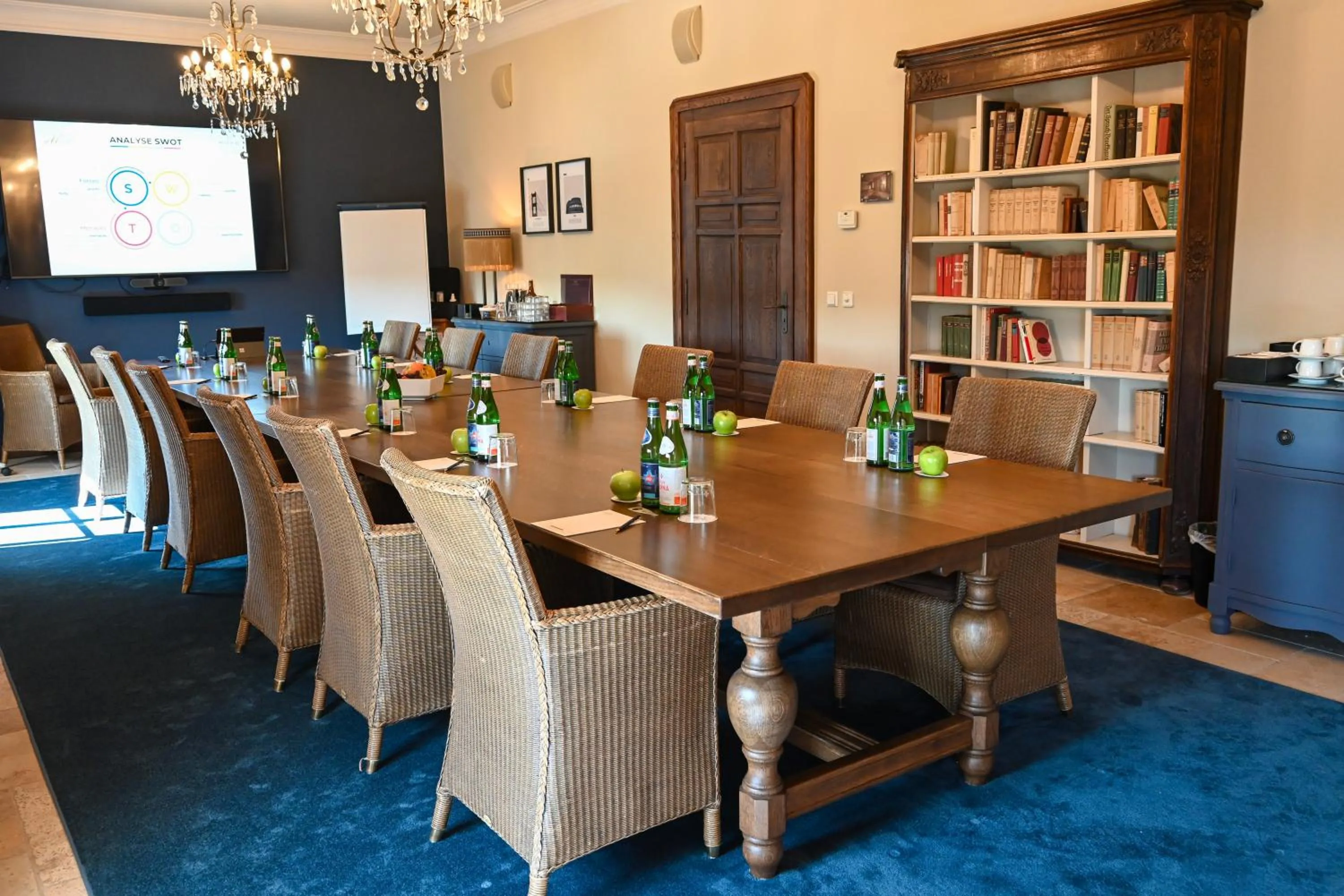 Meeting/conference room in Chateau d'Urspelt