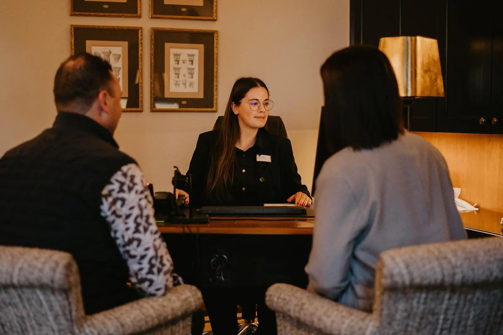 Lobby or reception in Chateau d'Urspelt