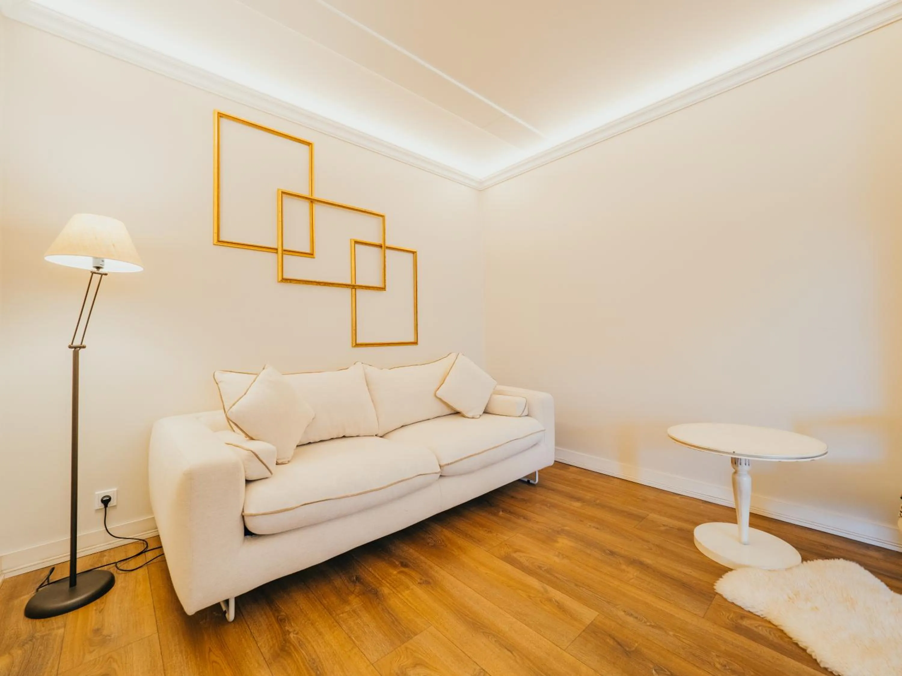 Living room in Chateau d'Urspelt