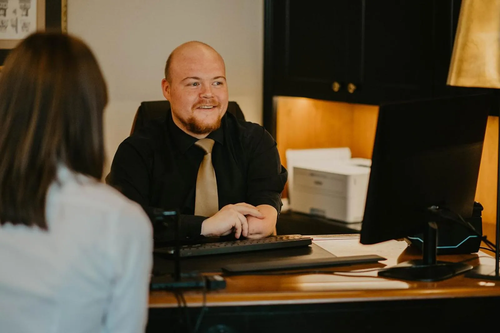 Lobby or reception in Chateau d'Urspelt