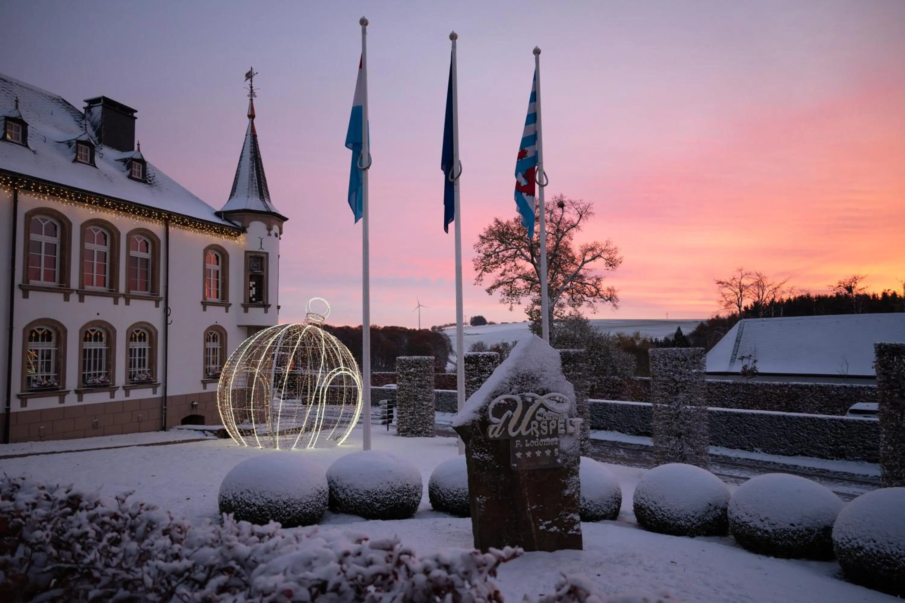 Property building in Chateau d'Urspelt