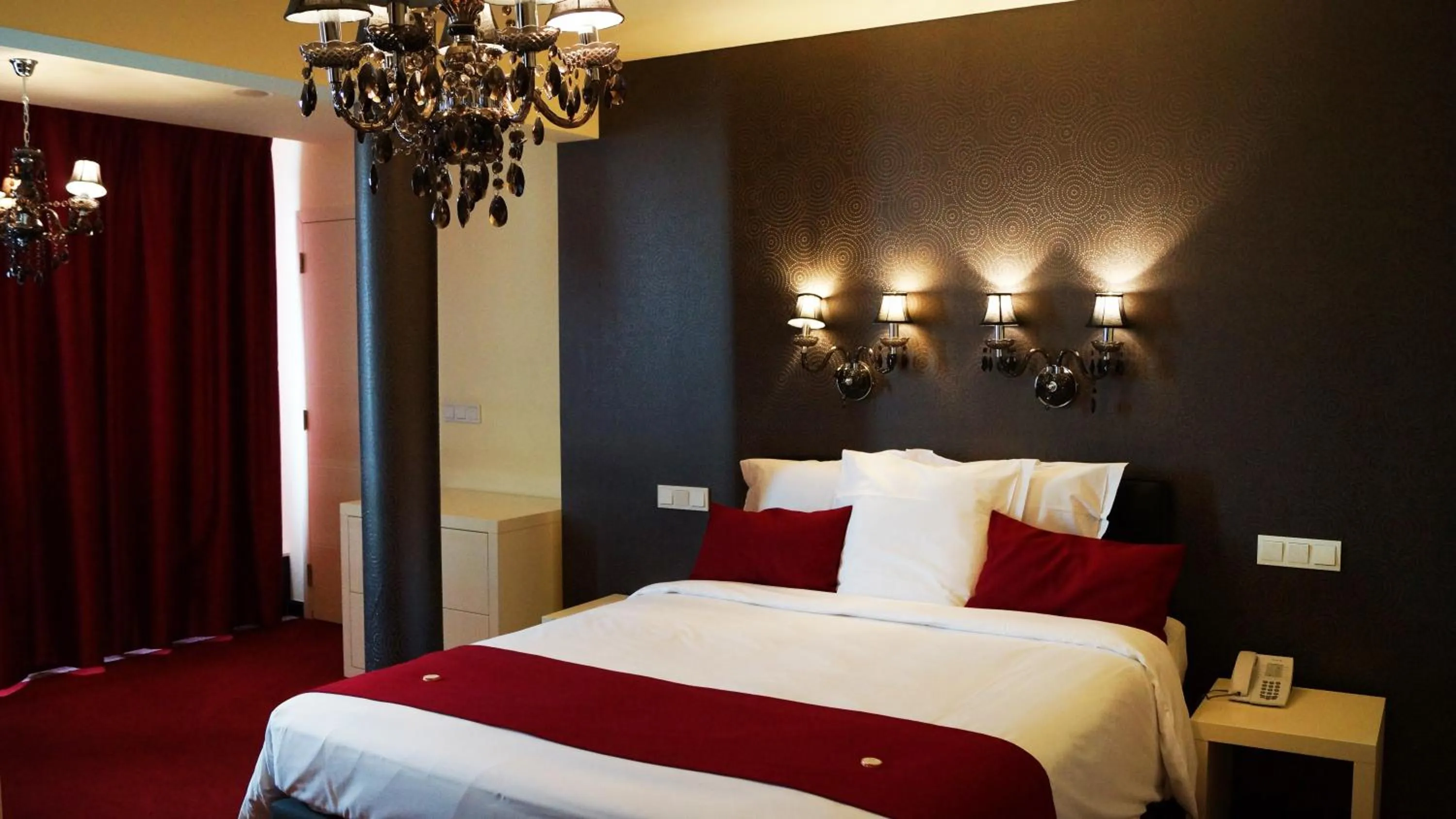 Bedroom, Bed in Hotel Olivier