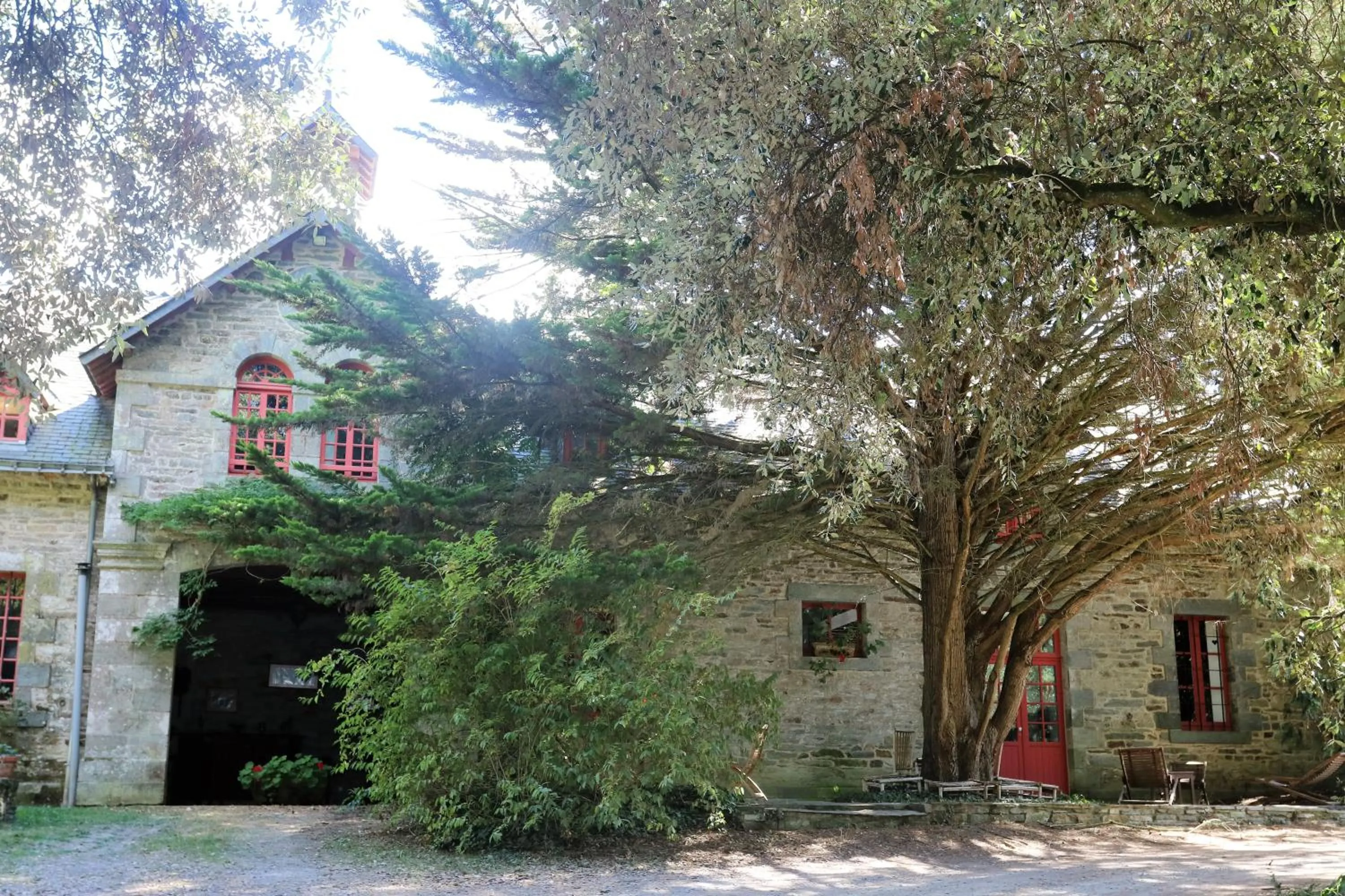 Balcony/Terrace in Cottage du Manoir de Trégaray