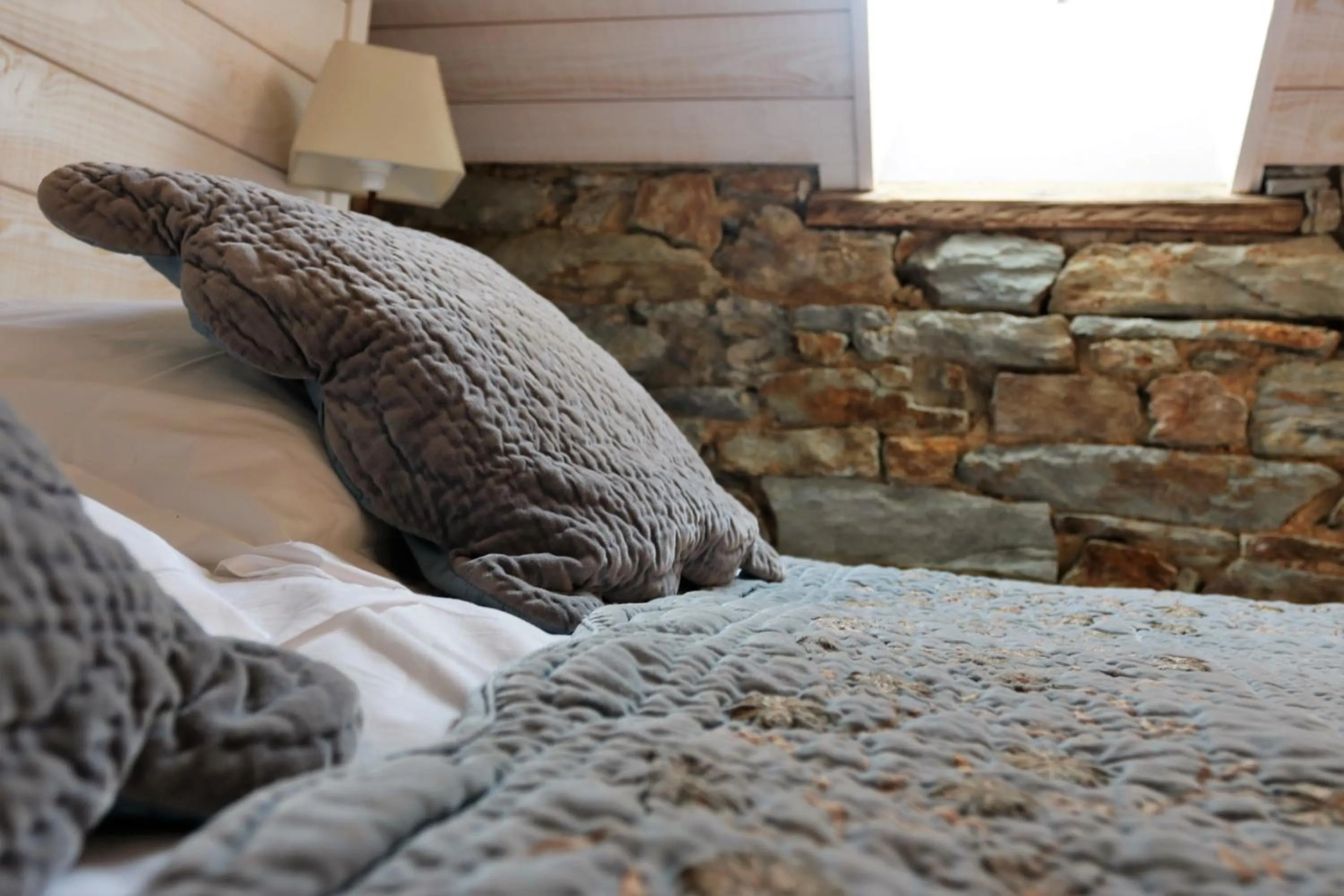 Bedroom in Cottage du Manoir de Trégaray