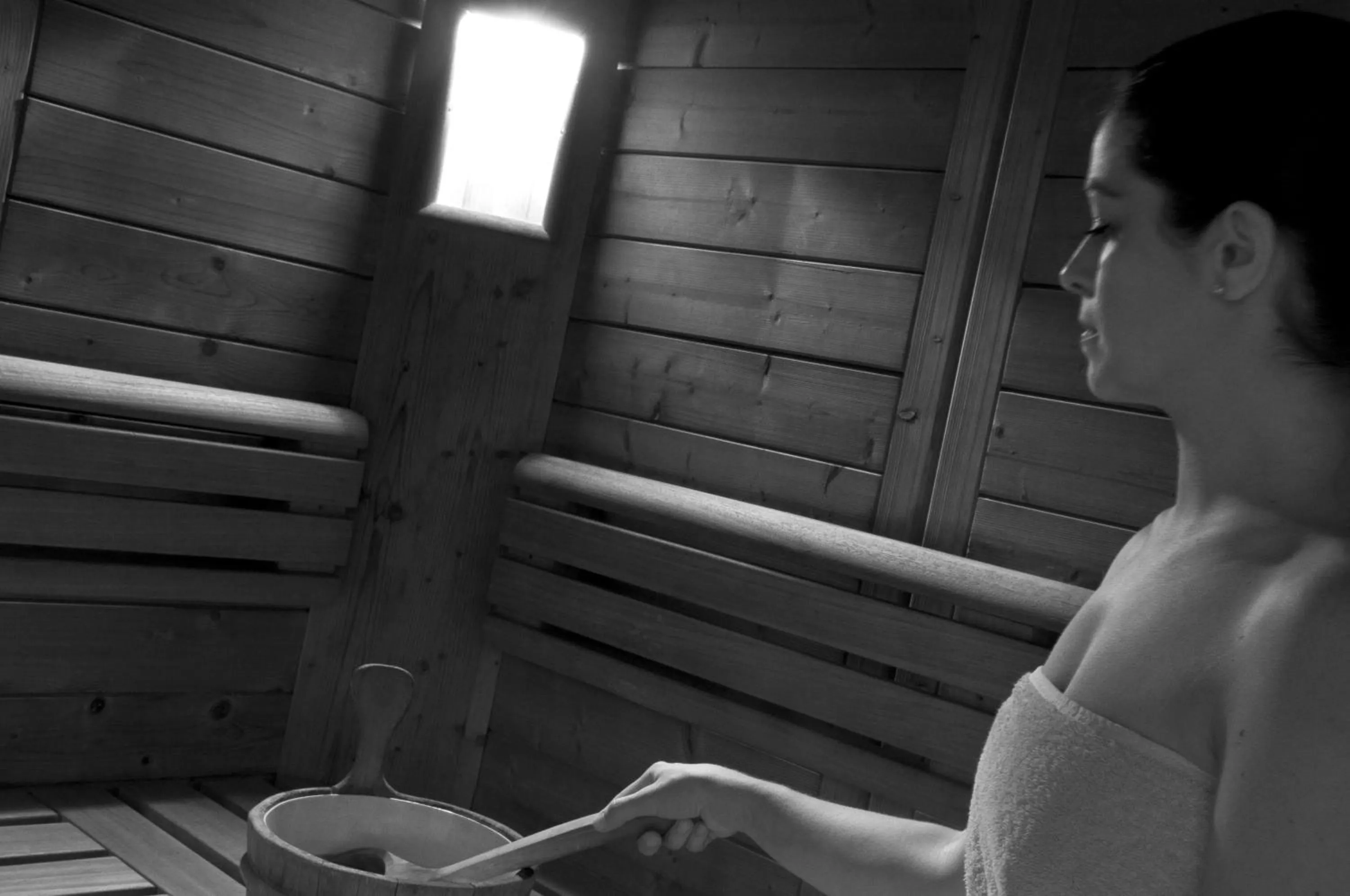 Sauna in Cocoon Hotel La Rive