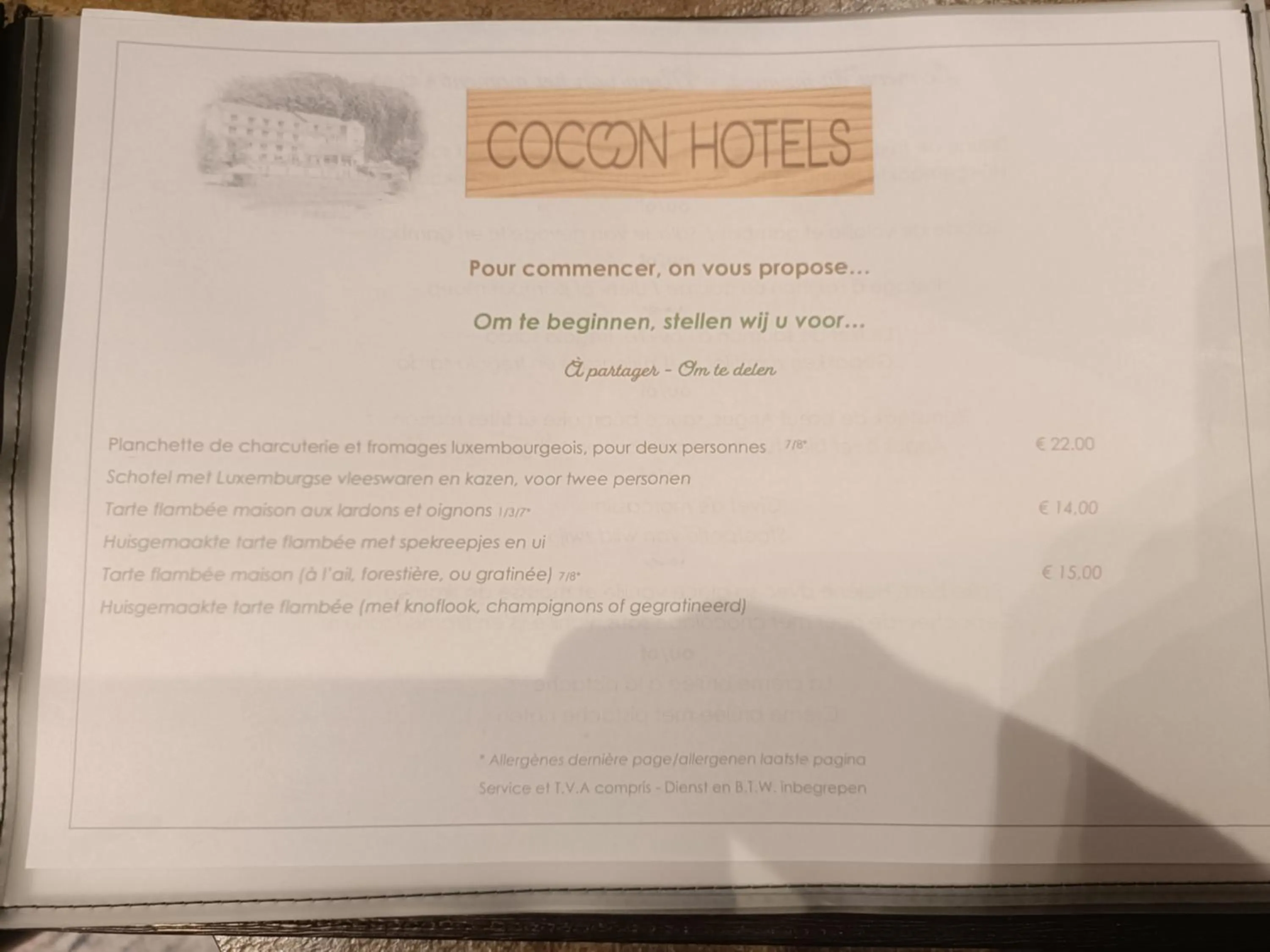 Restaurant/places to eat in Cocoon Hotel La Rive