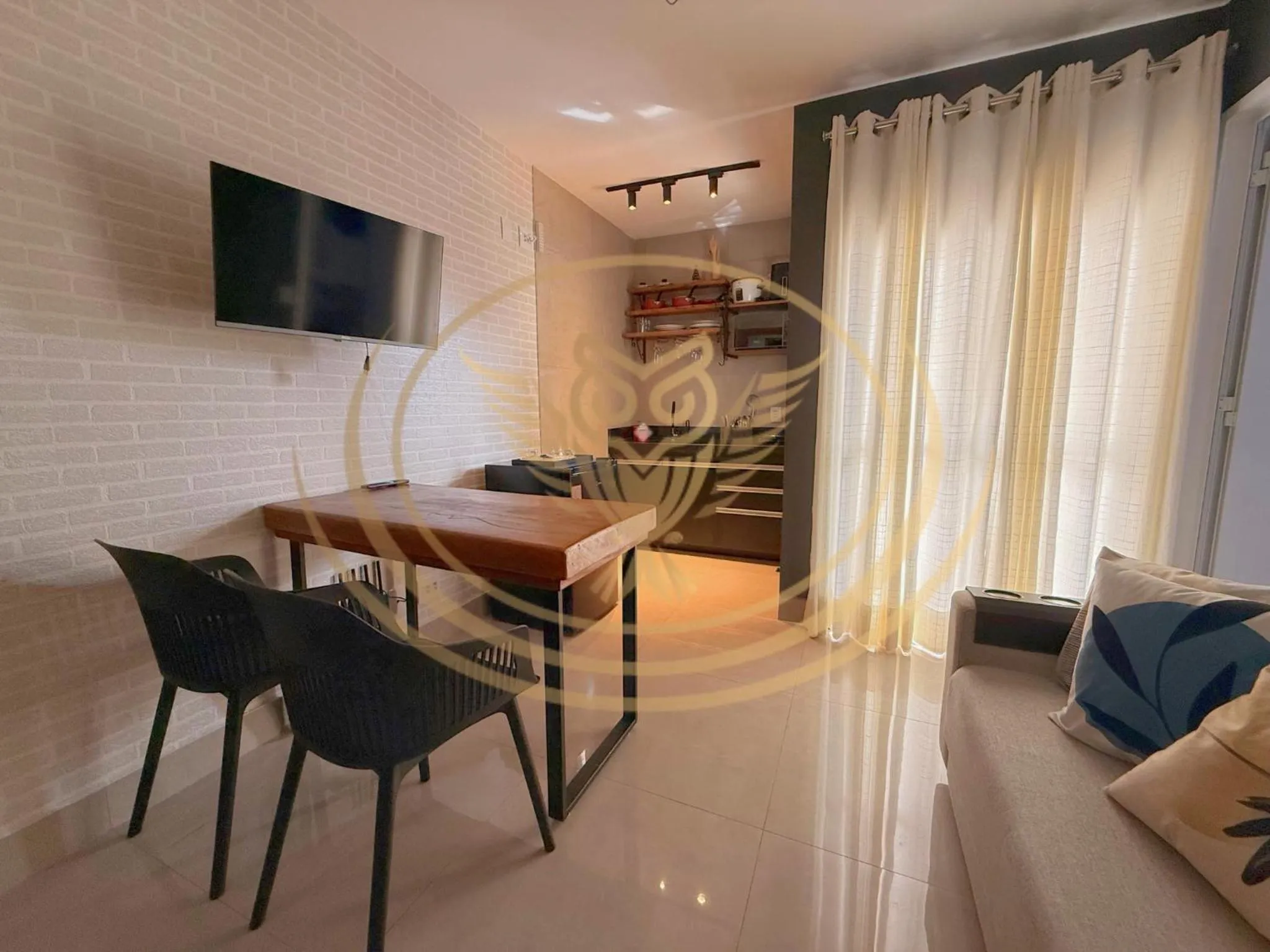 TV and multimedia in Coruja Imob - Flat Crystal Place