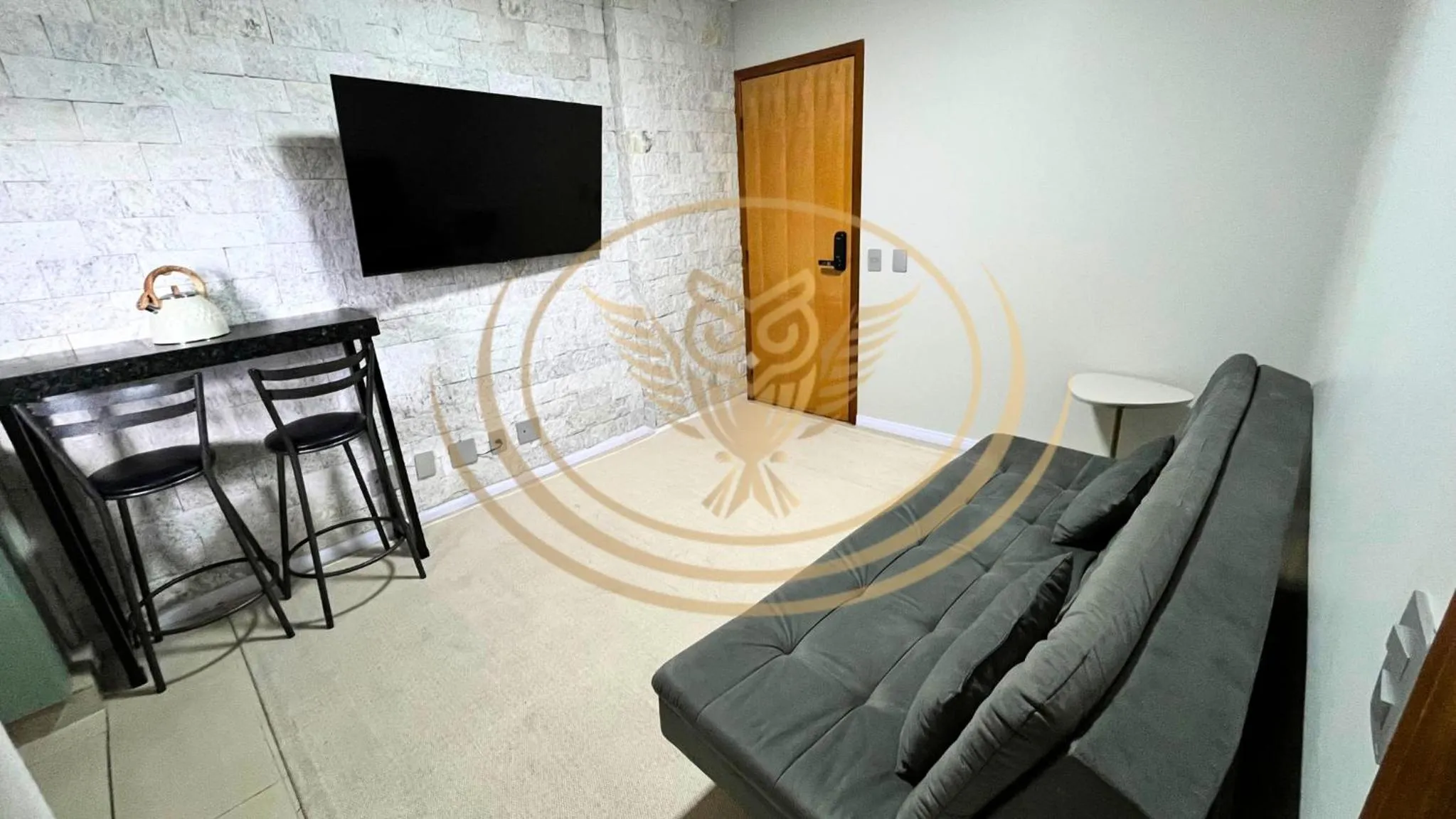 TV and multimedia in Coruja Imob - Flat Crystal Place